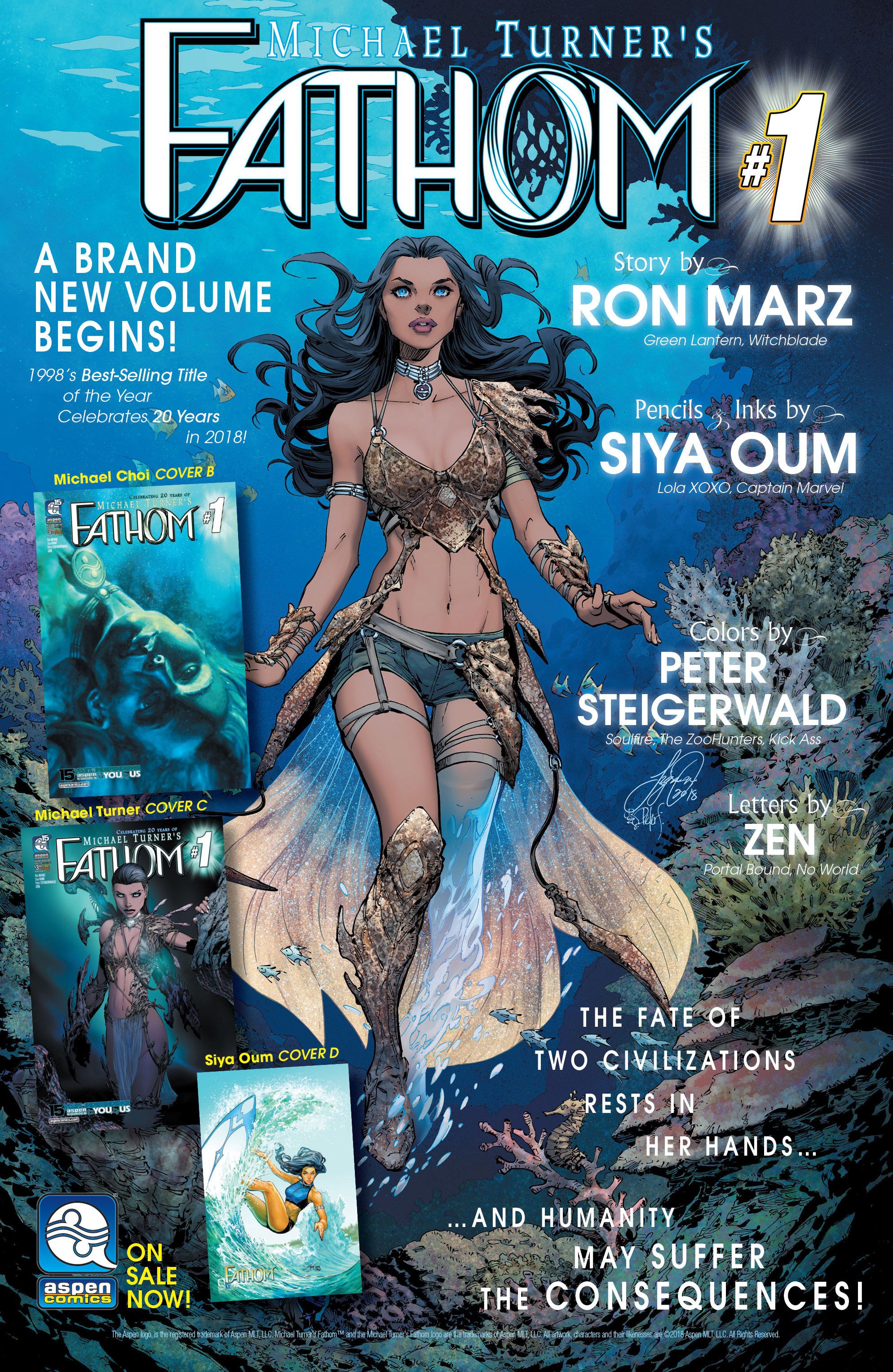 Read online Michael Turner's Fathom Primer comic -  Issue # Full - 21