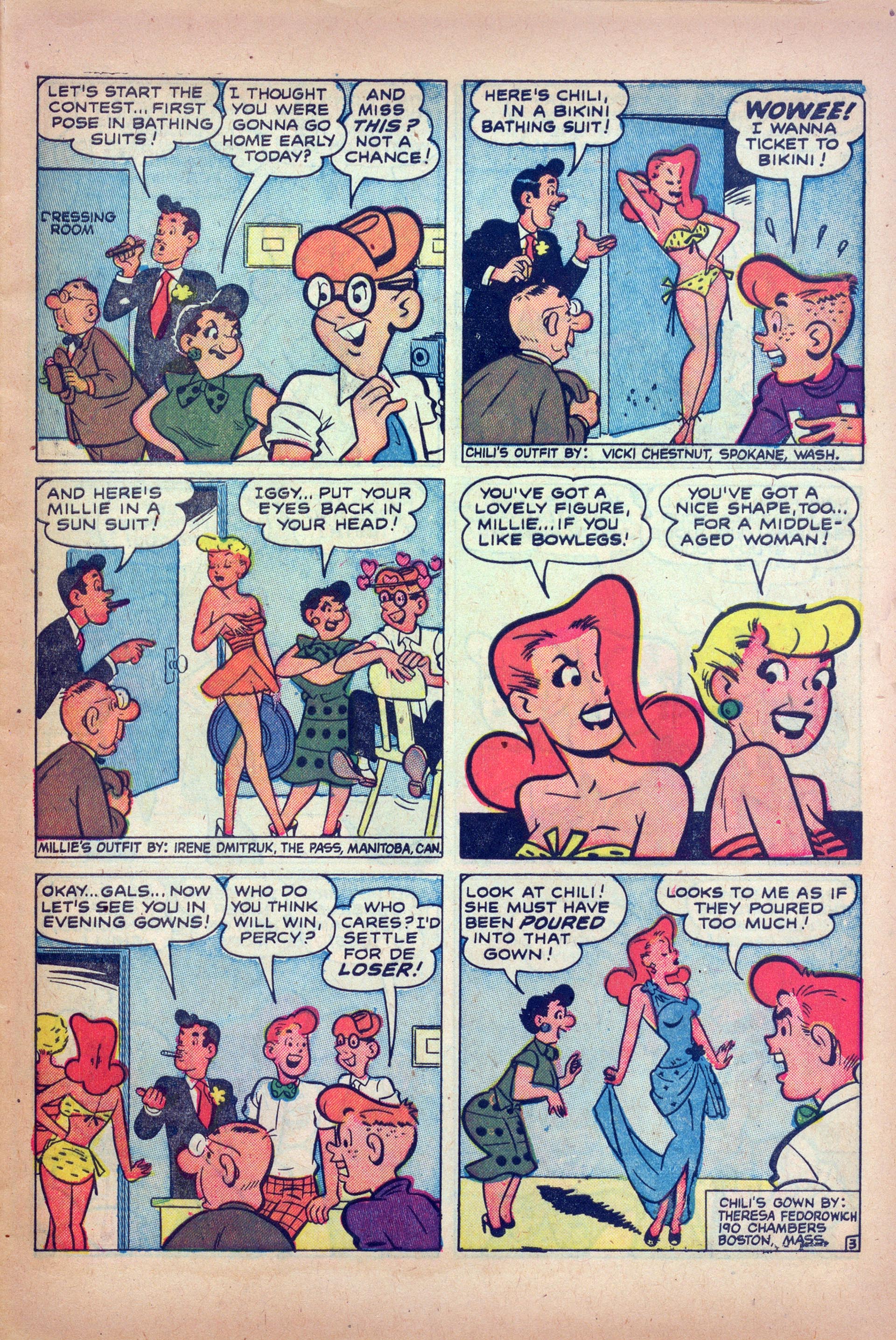 Read online Millie the Model comic -  Issue #34 - 5