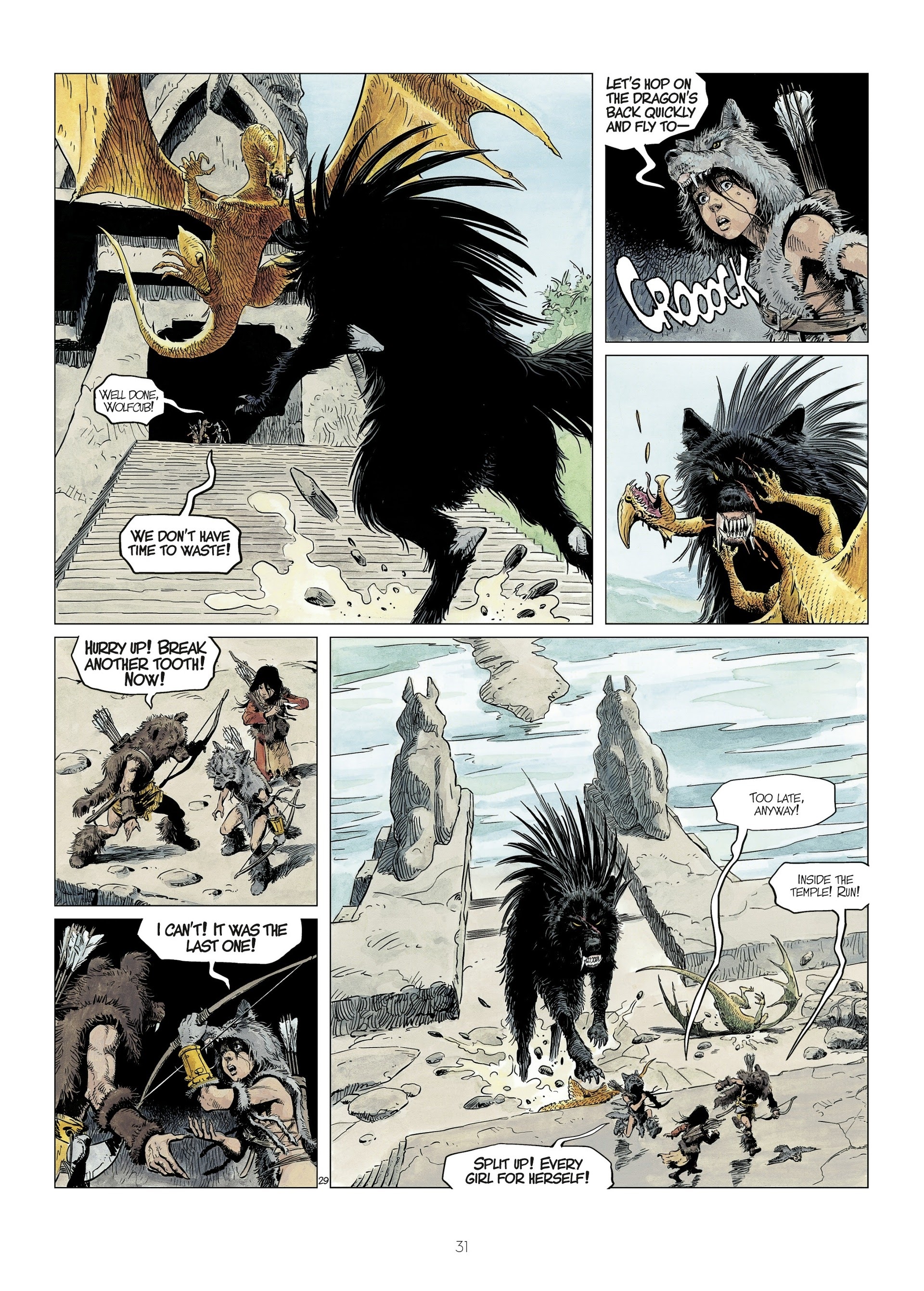 Read online The World of Thorgal: Wolfcub comic -  Issue #3 - 33