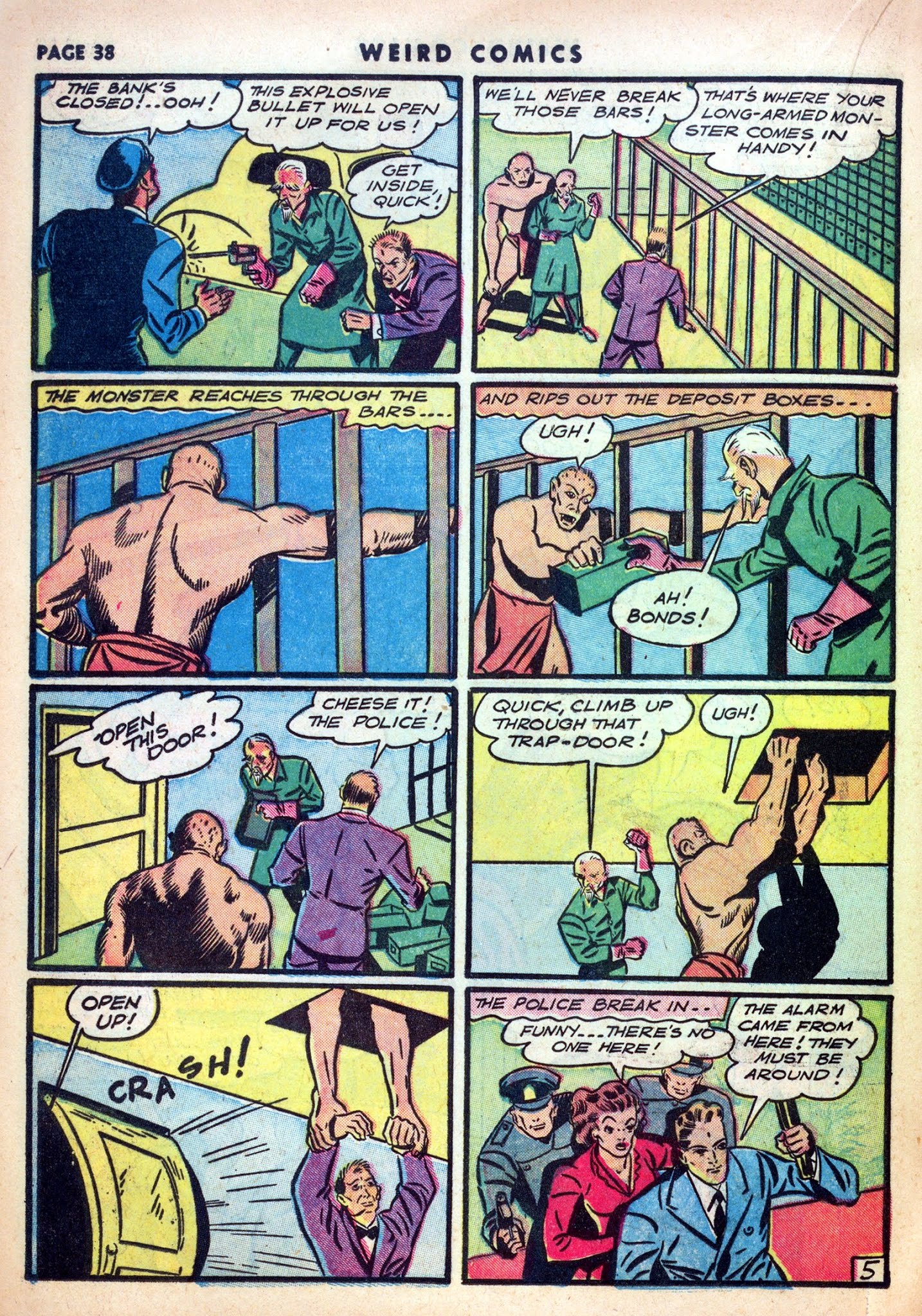 Read online Weird Comics comic -  Issue #16 - 39