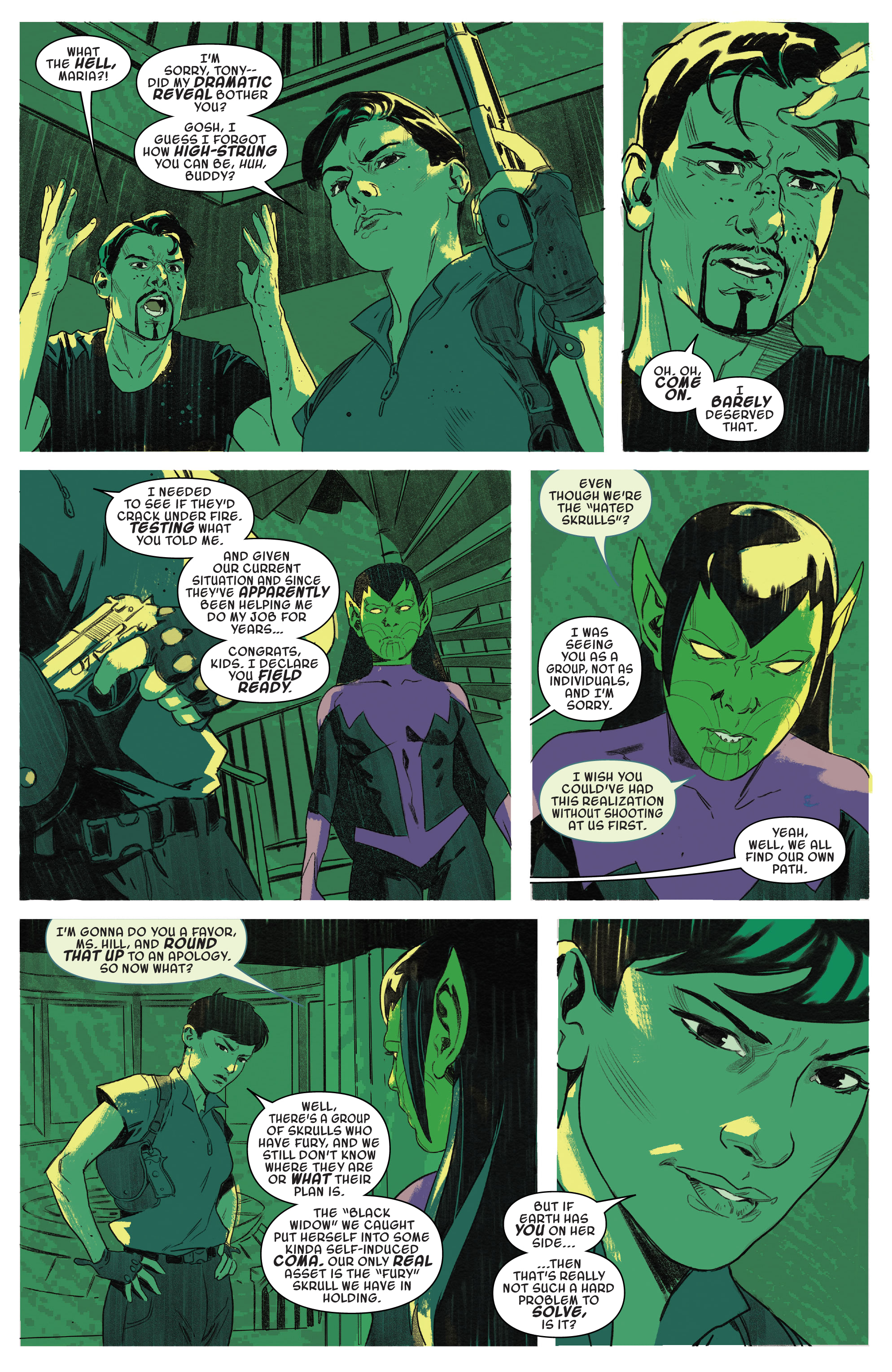 Read online Secret Invasion (2023) comic -  Issue #5 - 11