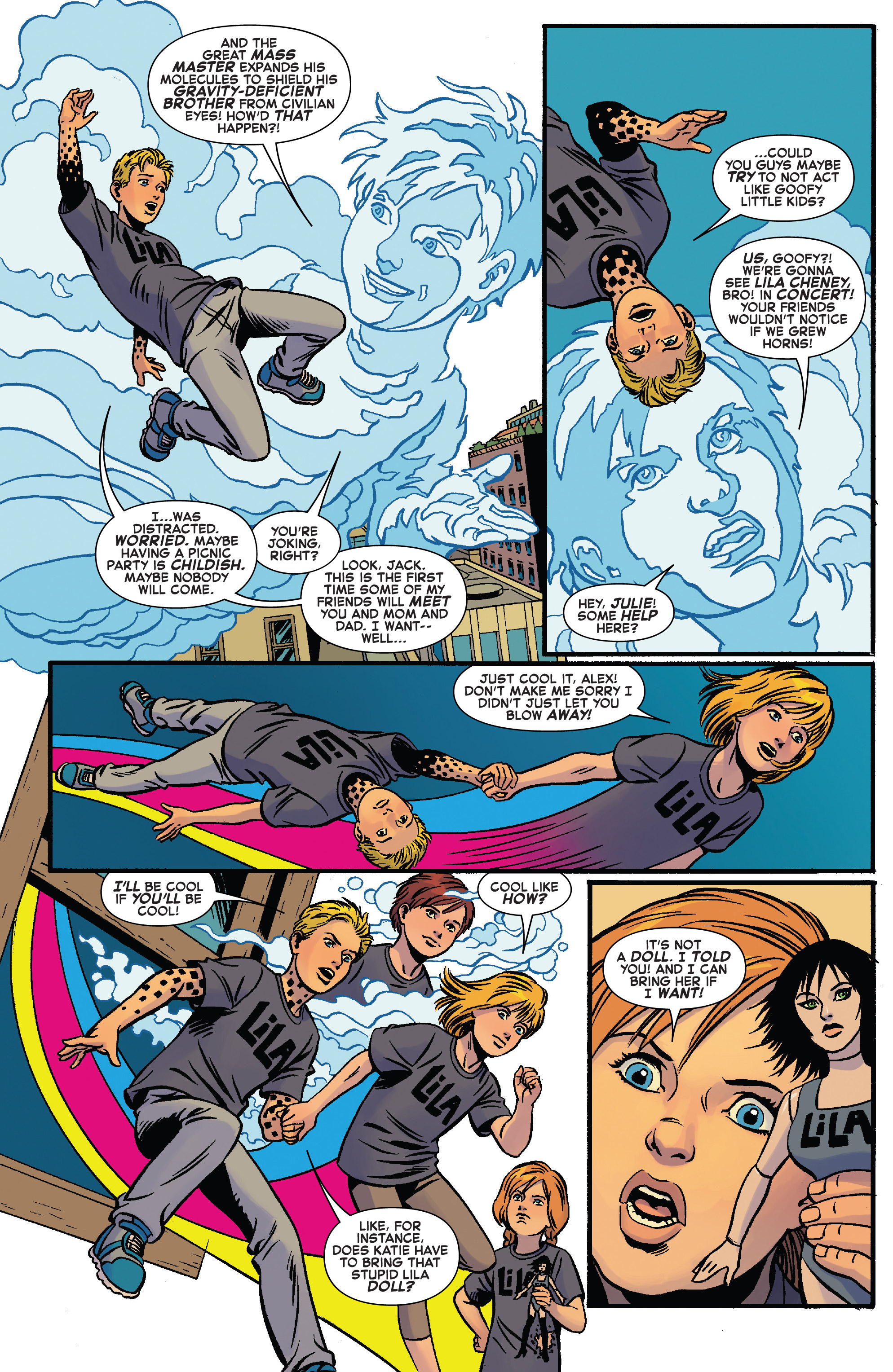 Read online Power Pack: Grow Up! comic -  Issue # Full - 5