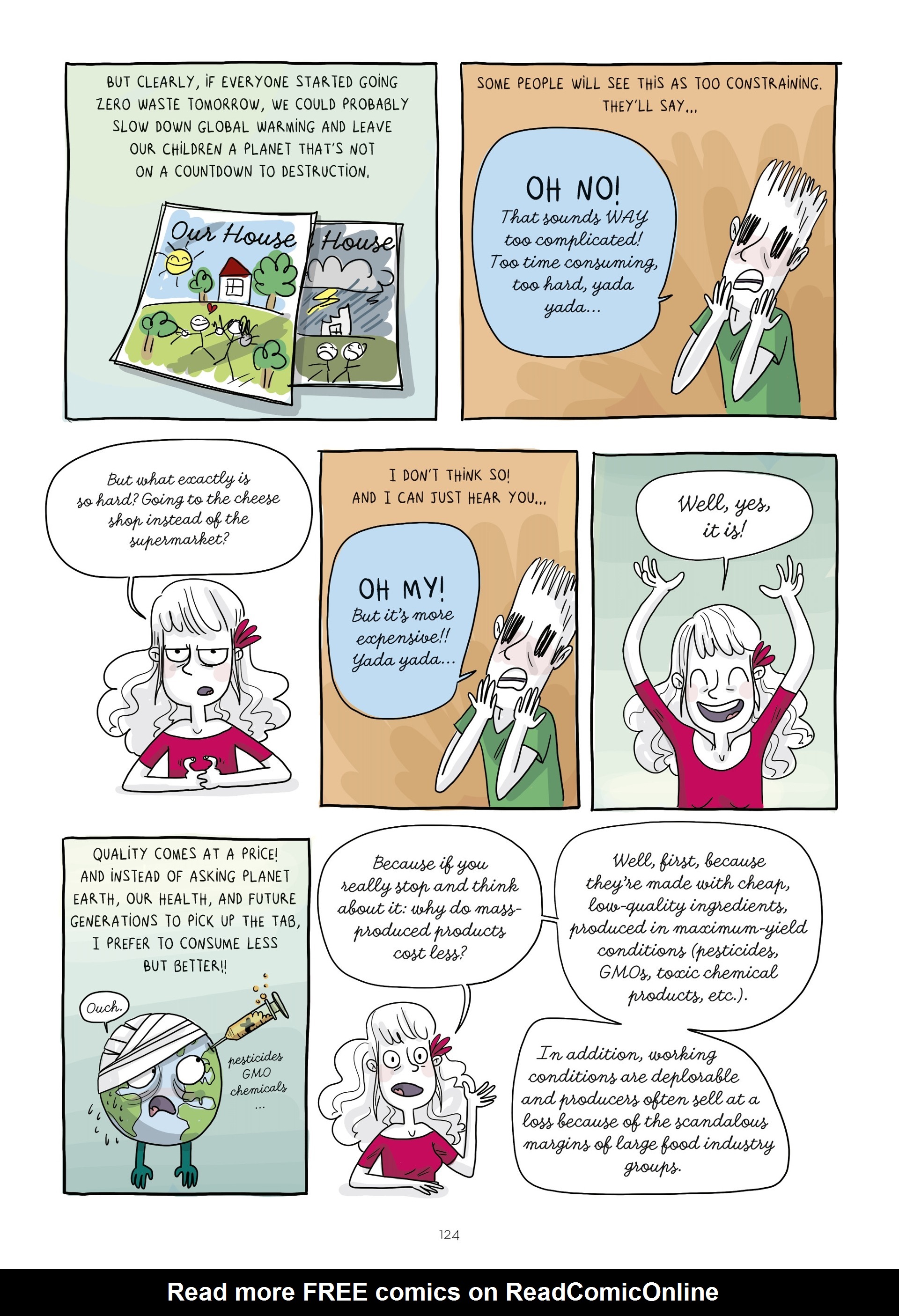 Read online The Diary of the (Nearly) Zero-Waste Family comic -  Issue # TPB - 123