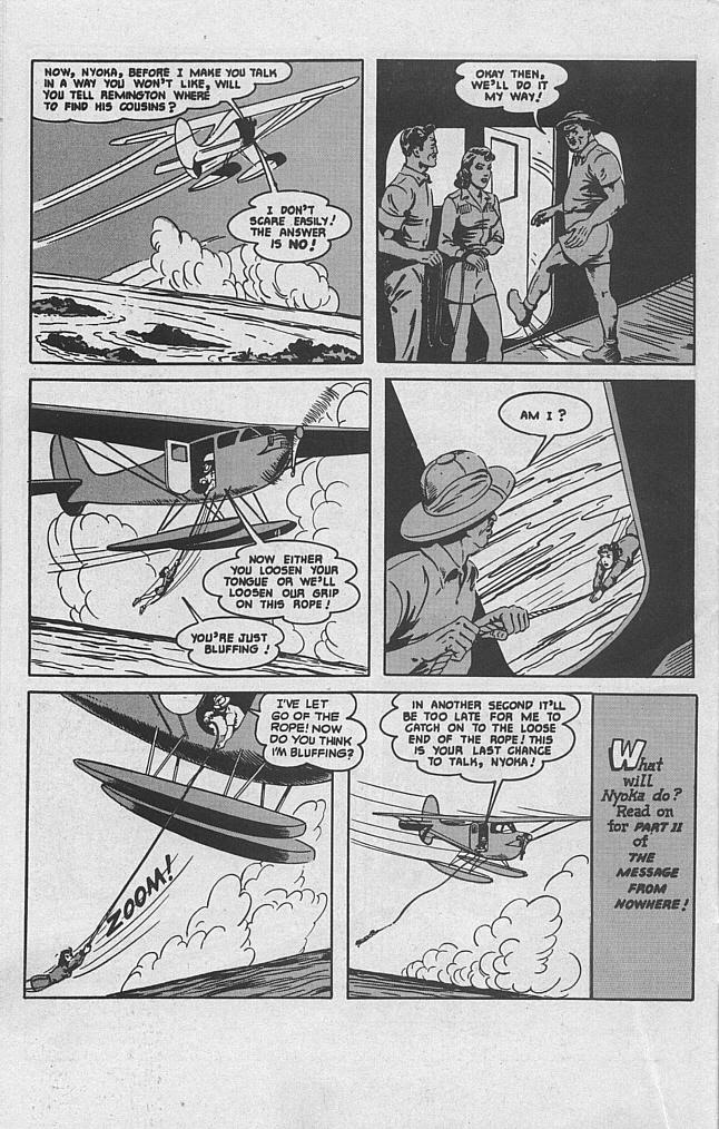 Read online The Further Adventures of Nyoka the Jungle Girl comic -  Issue #5 - 16