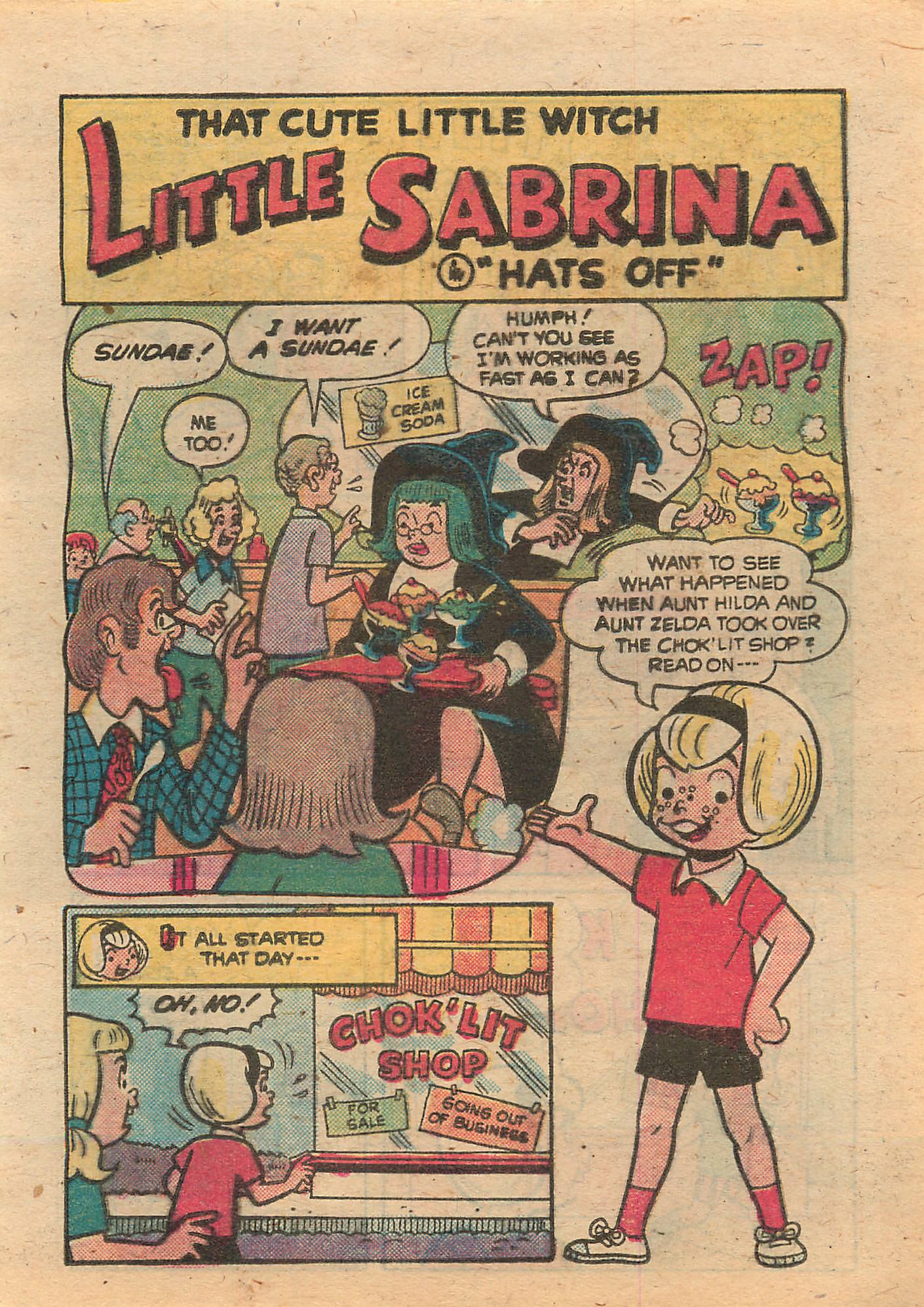 Read online Little Archie Comics Digest Magazine comic -  Issue #6 - 32