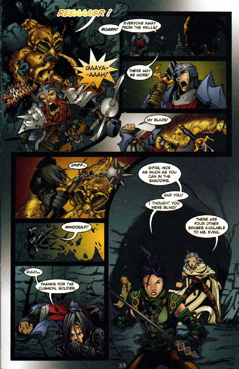 Read online Dungeons And Dragons: In The Shadow Of Dragons comic -  Issue #3 - 19