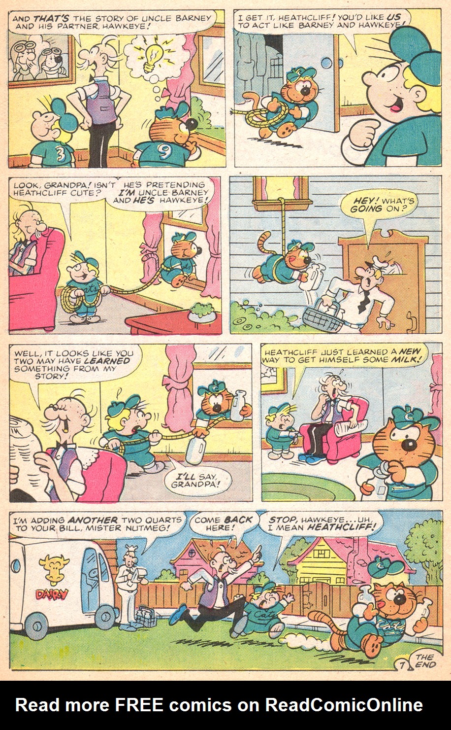 Read online Heathcliff comic -  Issue #13 - 31