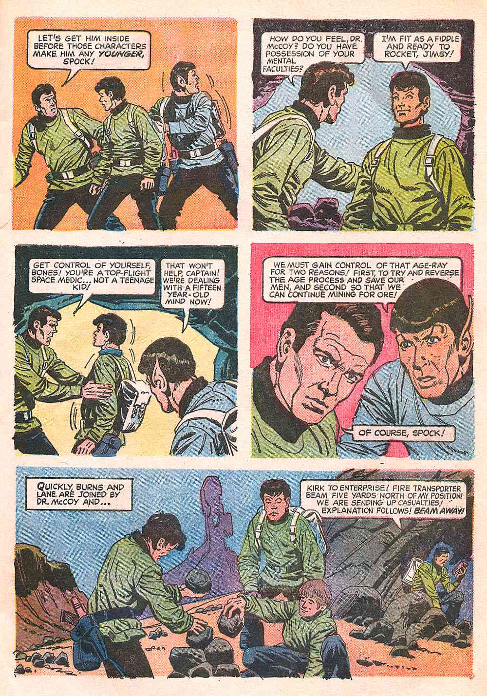 Read online Star Trek (1967) comic -  Issue #8 - 8