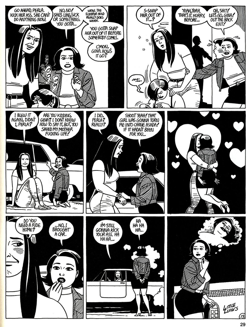 Read online Love and Rockets (1982) comic -  Issue #47 - 31