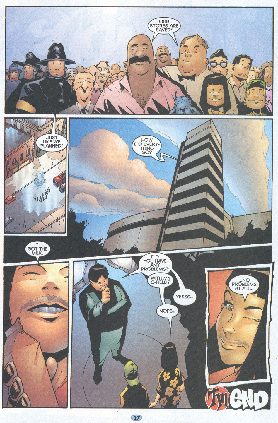 Read online Troublemakers comic -  Issue #11 - 22