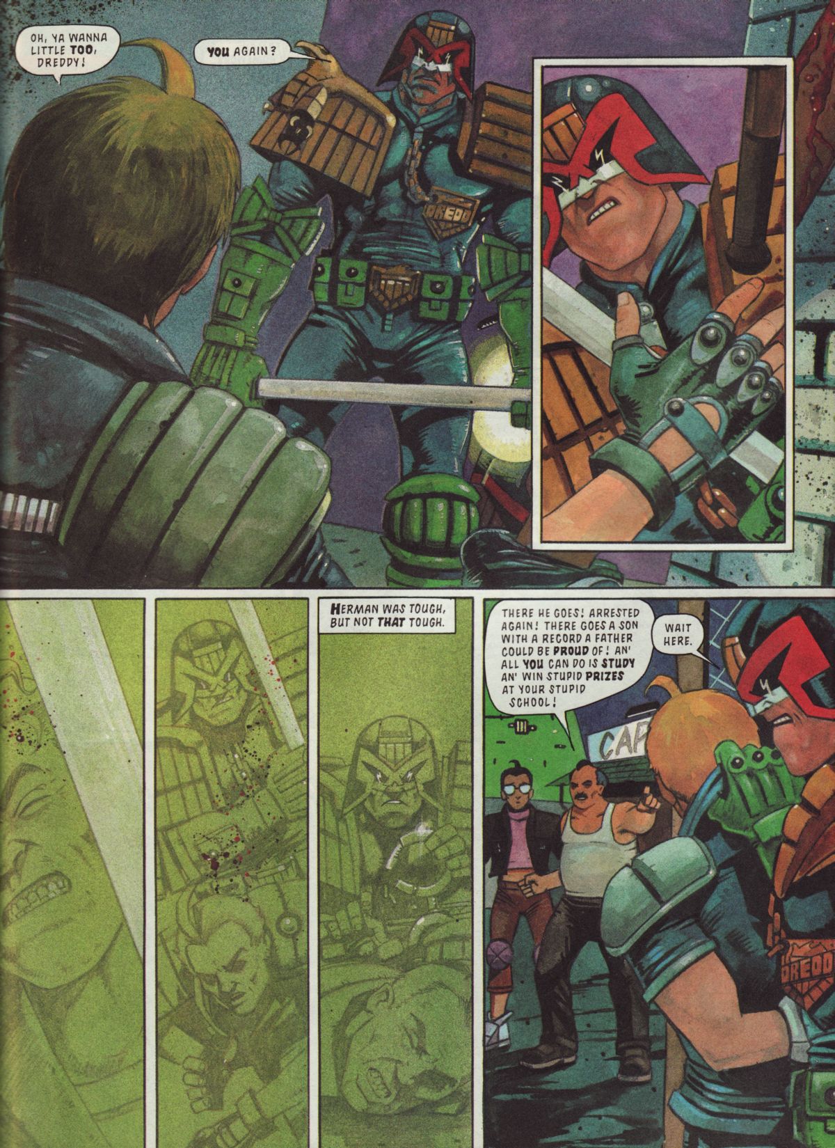 Read online Judge Dredd: The Megazine (vol. 2) comic -  Issue #32 - 6