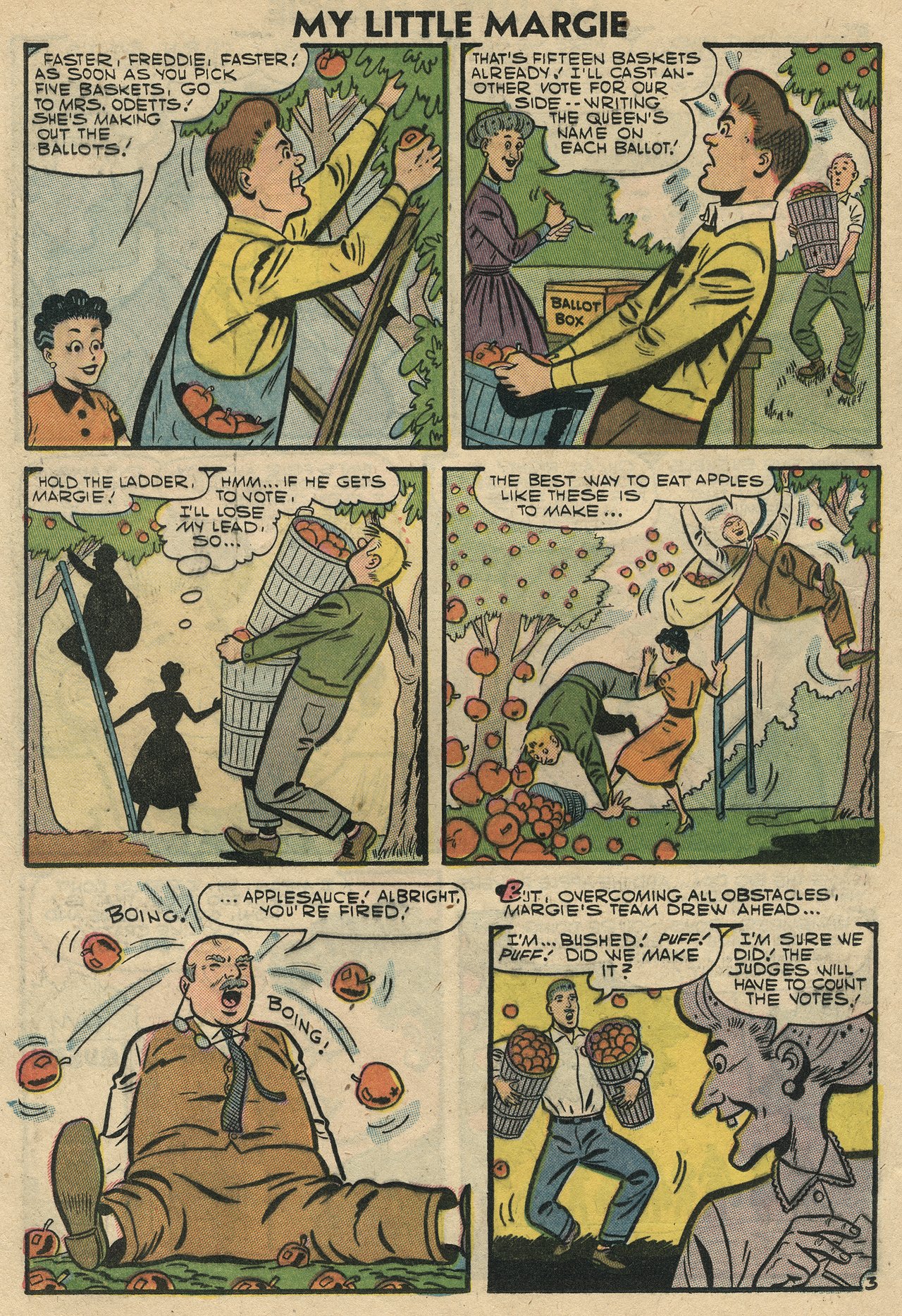 Read online My Little Margie (1954) comic -  Issue #17 - 20