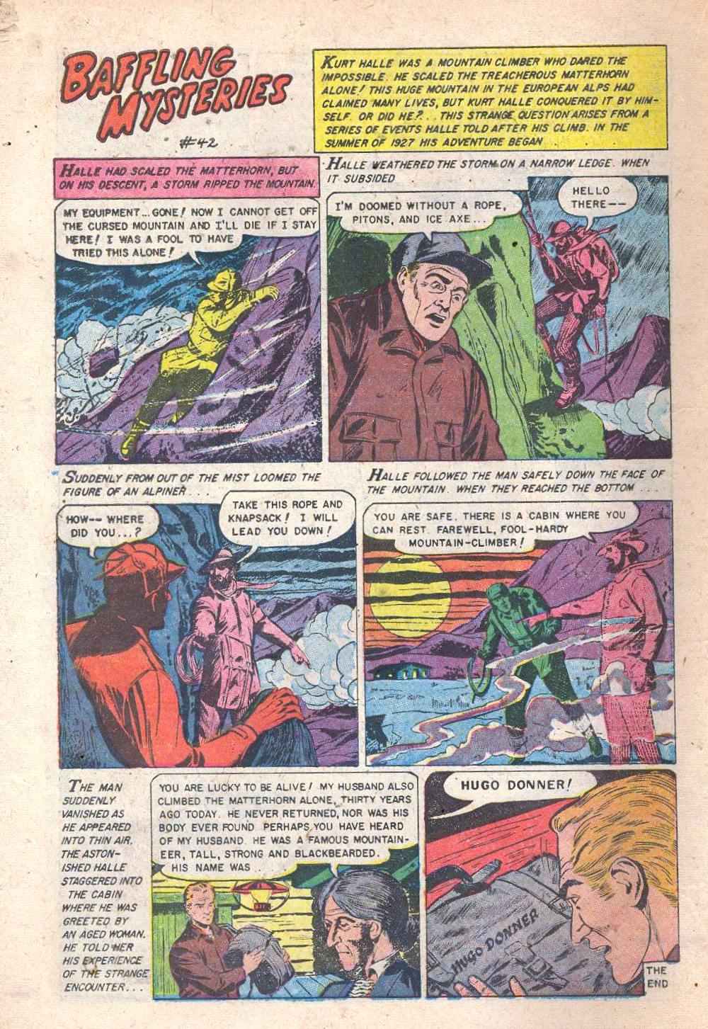 Read online Baffling Mysteries comic -  Issue #24 - 18