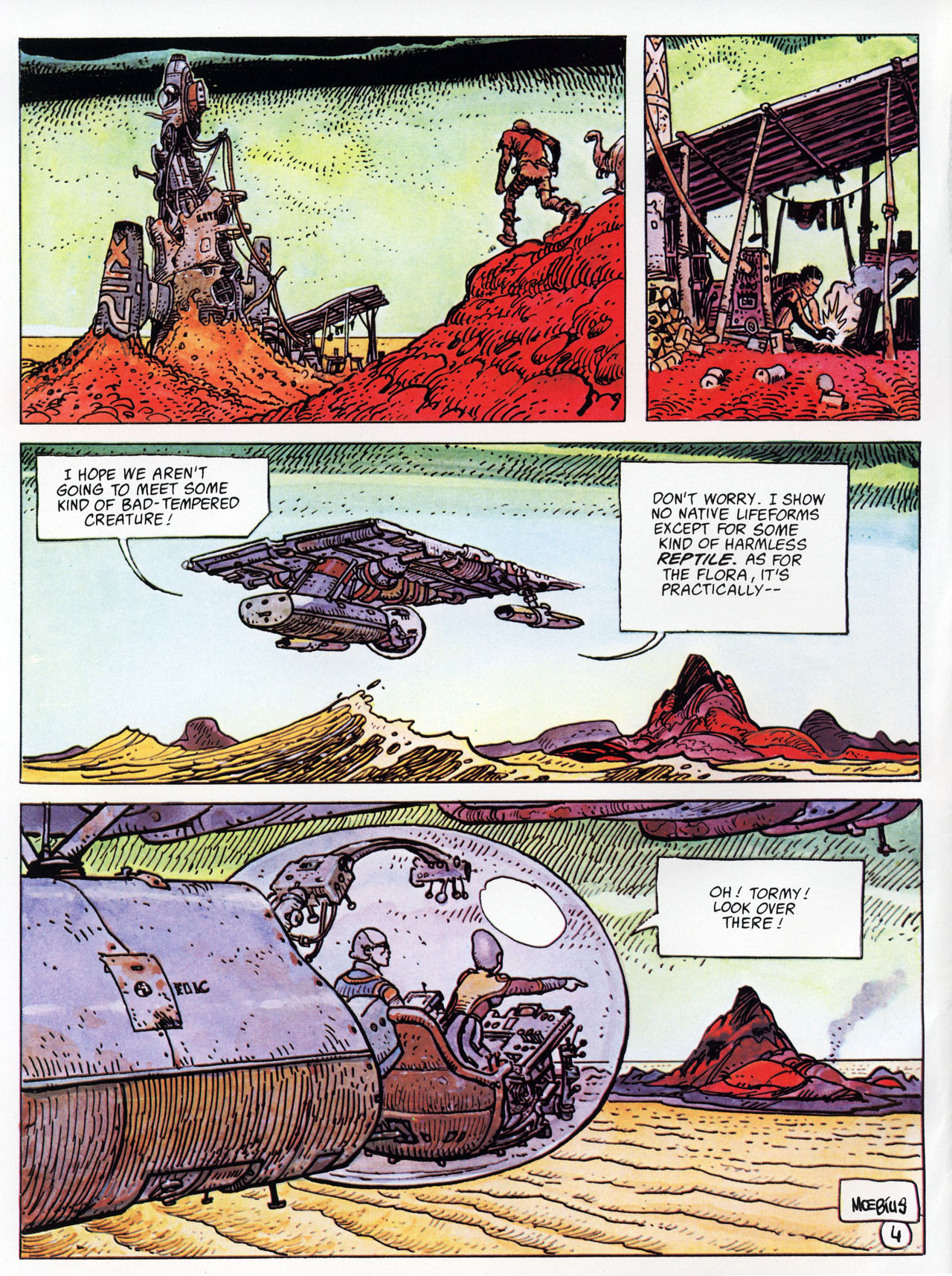 Read online Epic Graphic Novel: Moebius comic -  Issue # TPB 4 - 28