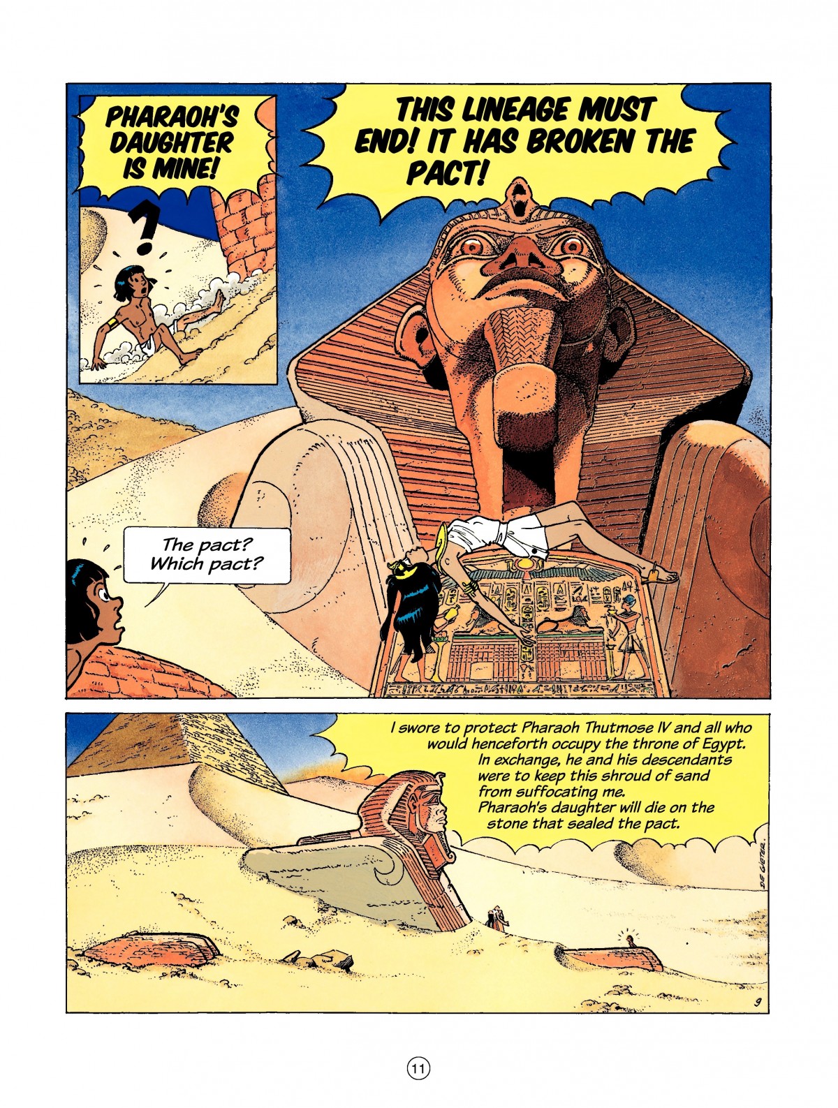 Read online Papyrus comic -  Issue #5 - 11