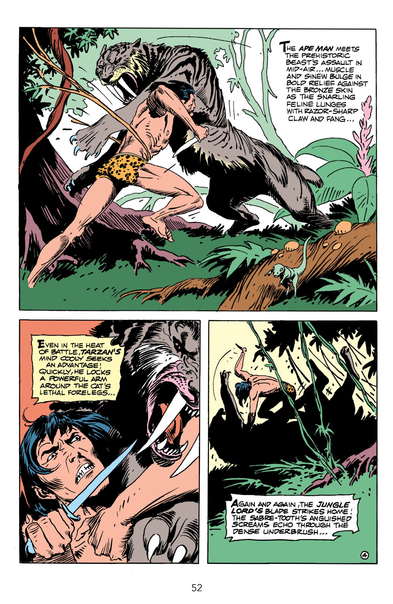 Read online Edgar Rice Burroughs' Tarzan The Joe Kubert Years comic -  Issue # TPB 3 (Part 1) - 53