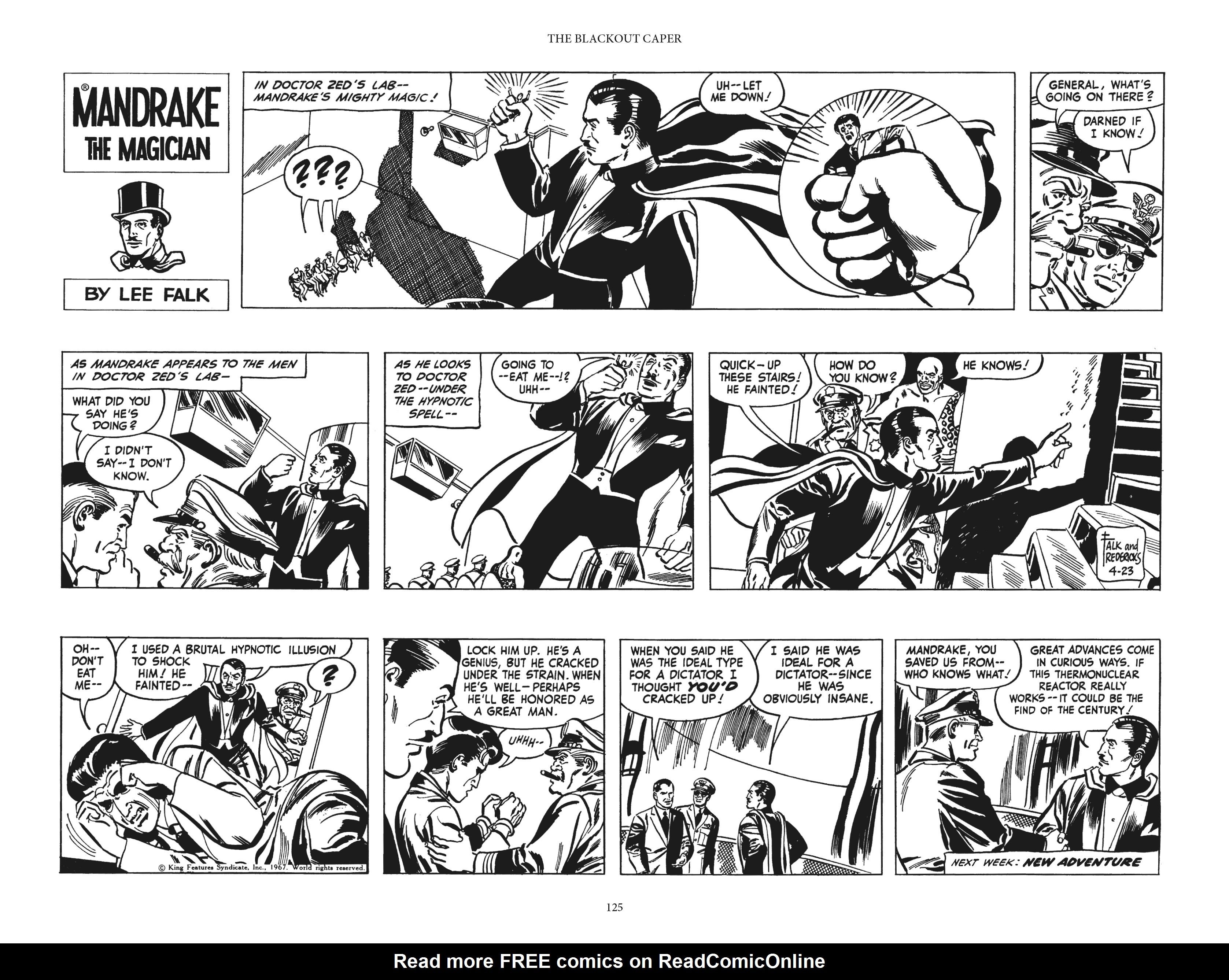 Read online Mandrake the Magician: The Fred Fredricks Sundays comic -  Issue # TPB (Part 2) - 26