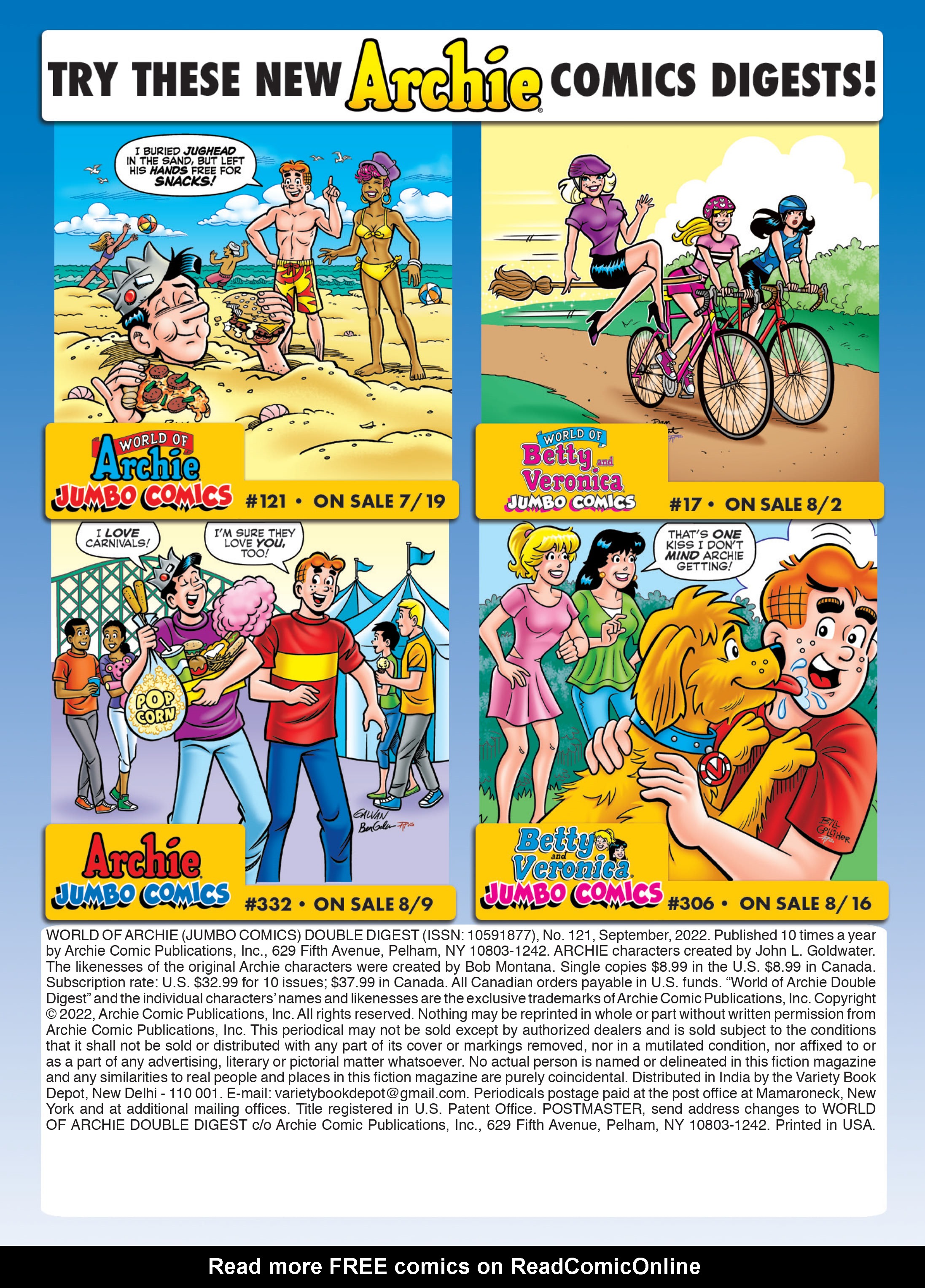 Read online World of Archie Double Digest comic -  Issue #121 - 180