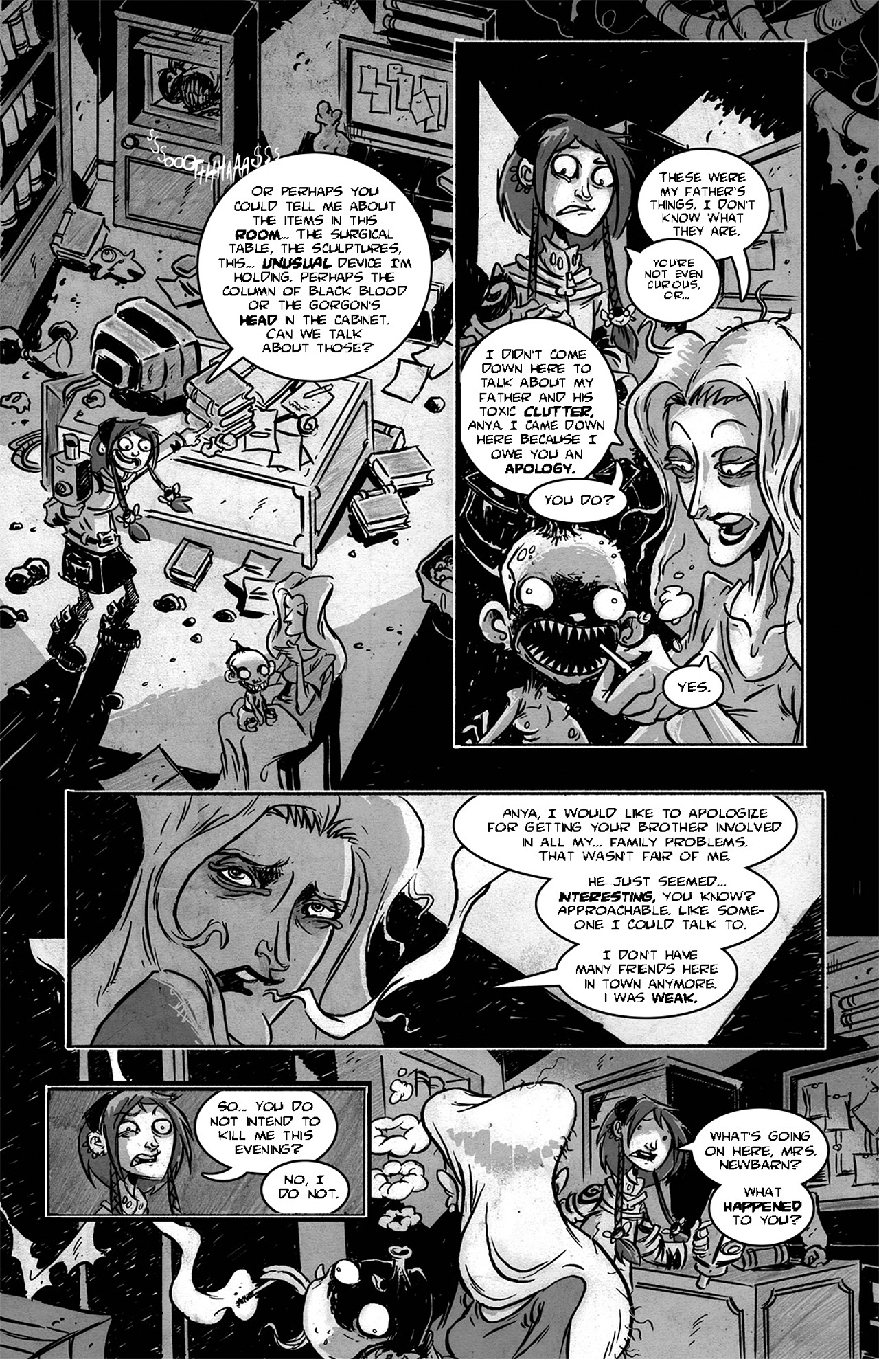 Read online Eldritch! comic -  Issue #3 - 10