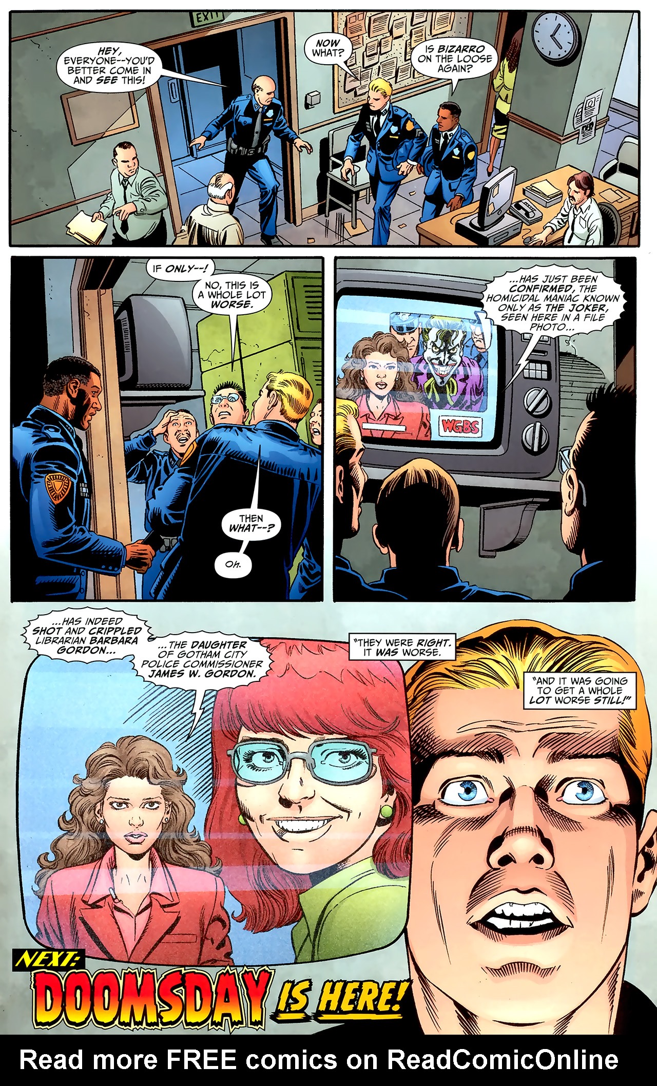 Read online DCU: Legacies comic -  Issue #6 - 23