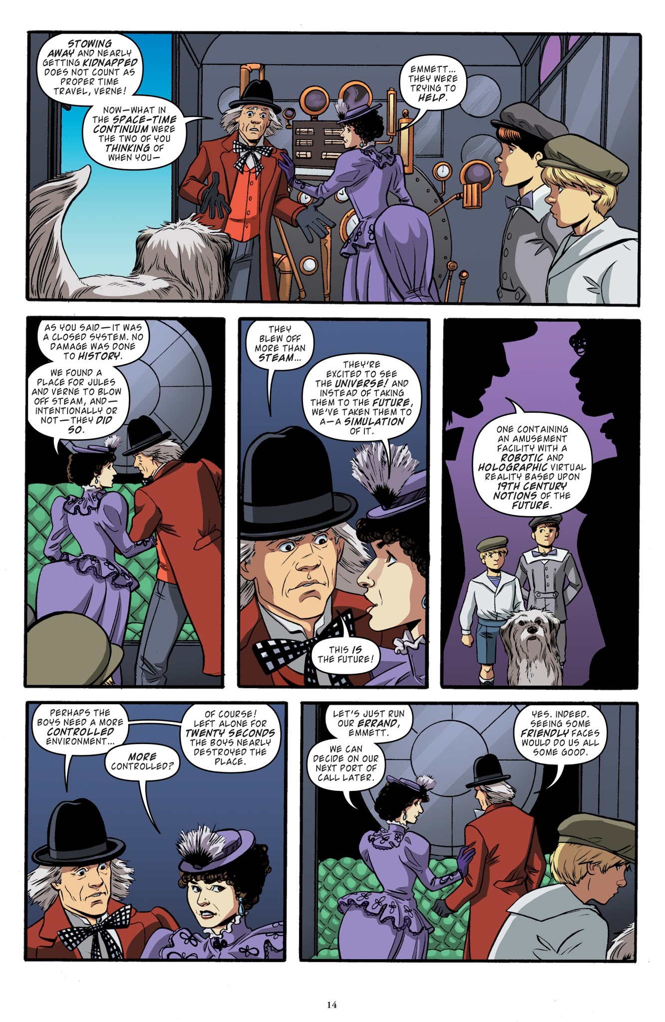 Read online Back to the Future: Tales from the Time Train comic -  Issue #1 - 16