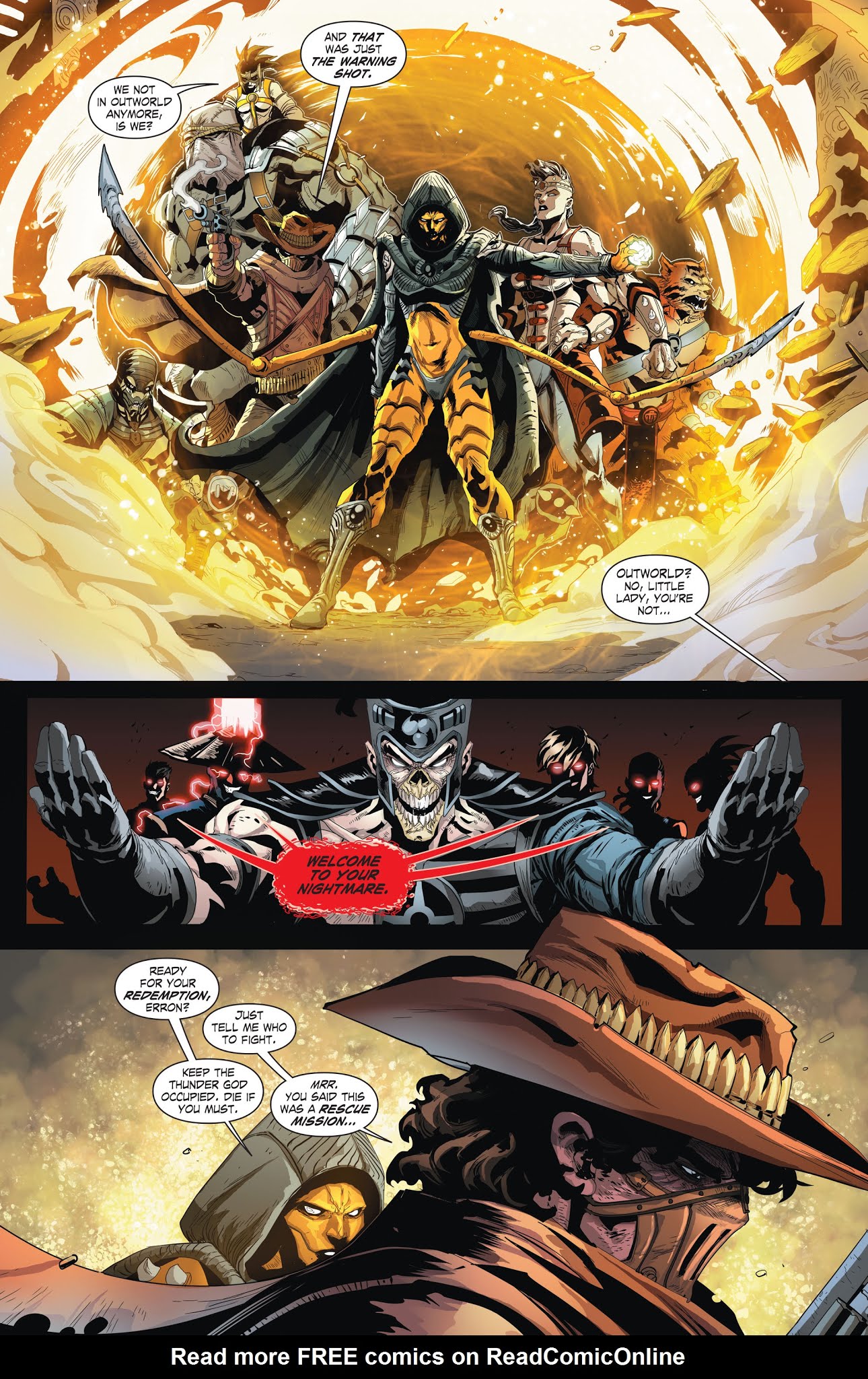 Read online Mortal Kombat X [I] comic -  Issue # _TPB 3 - 81