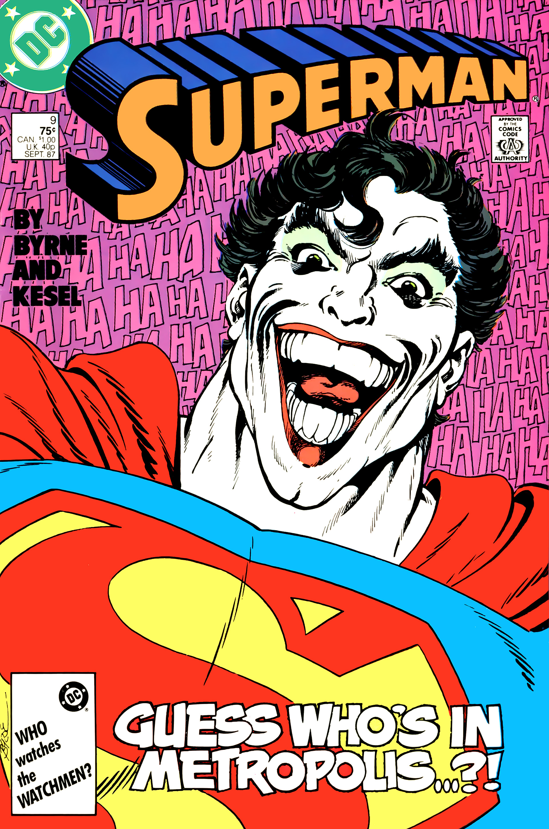 Read online Superman (1987) comic -  Issue #9 - 1