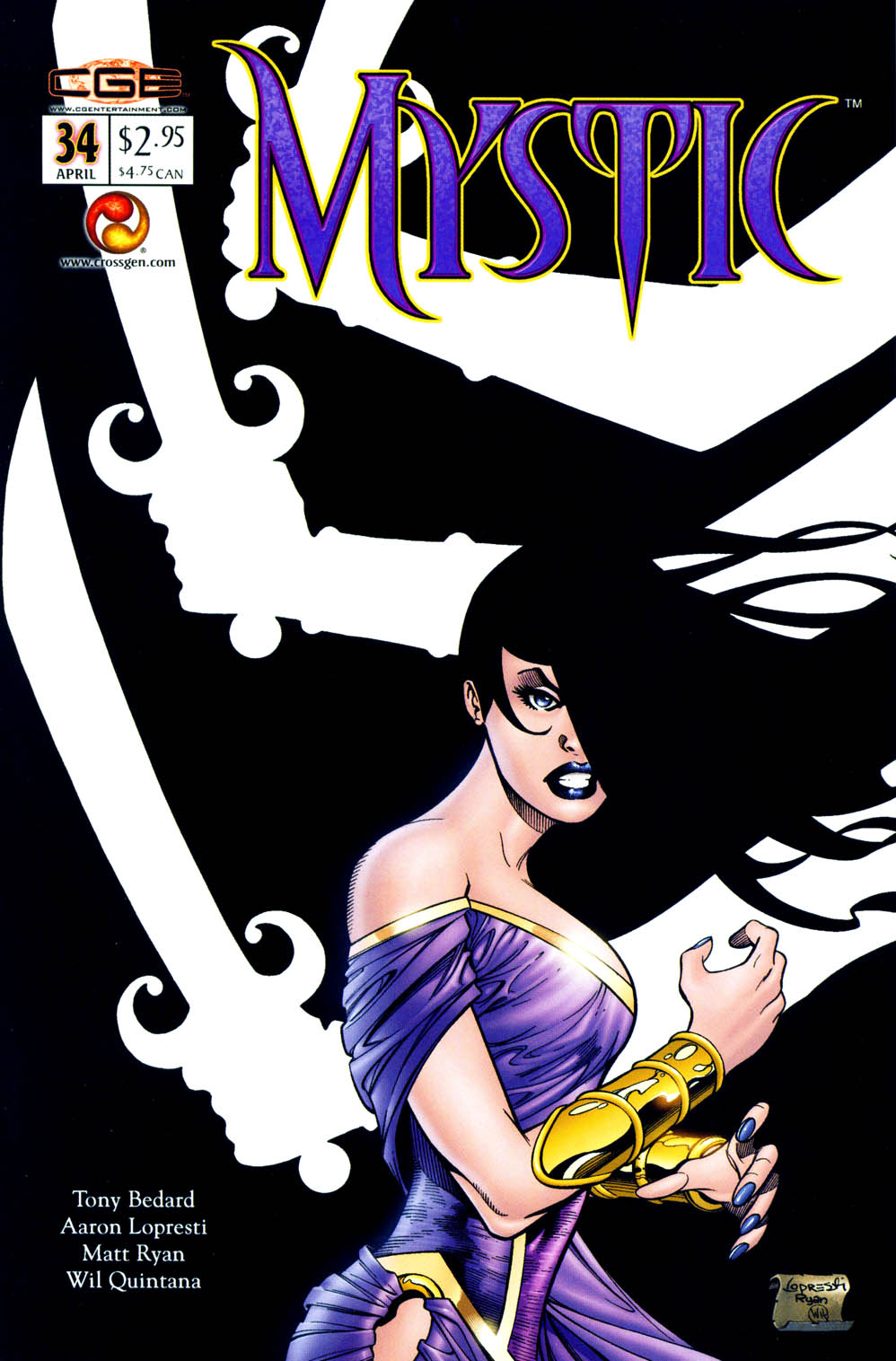 Read online Mystic comic -  Issue #34 - 1