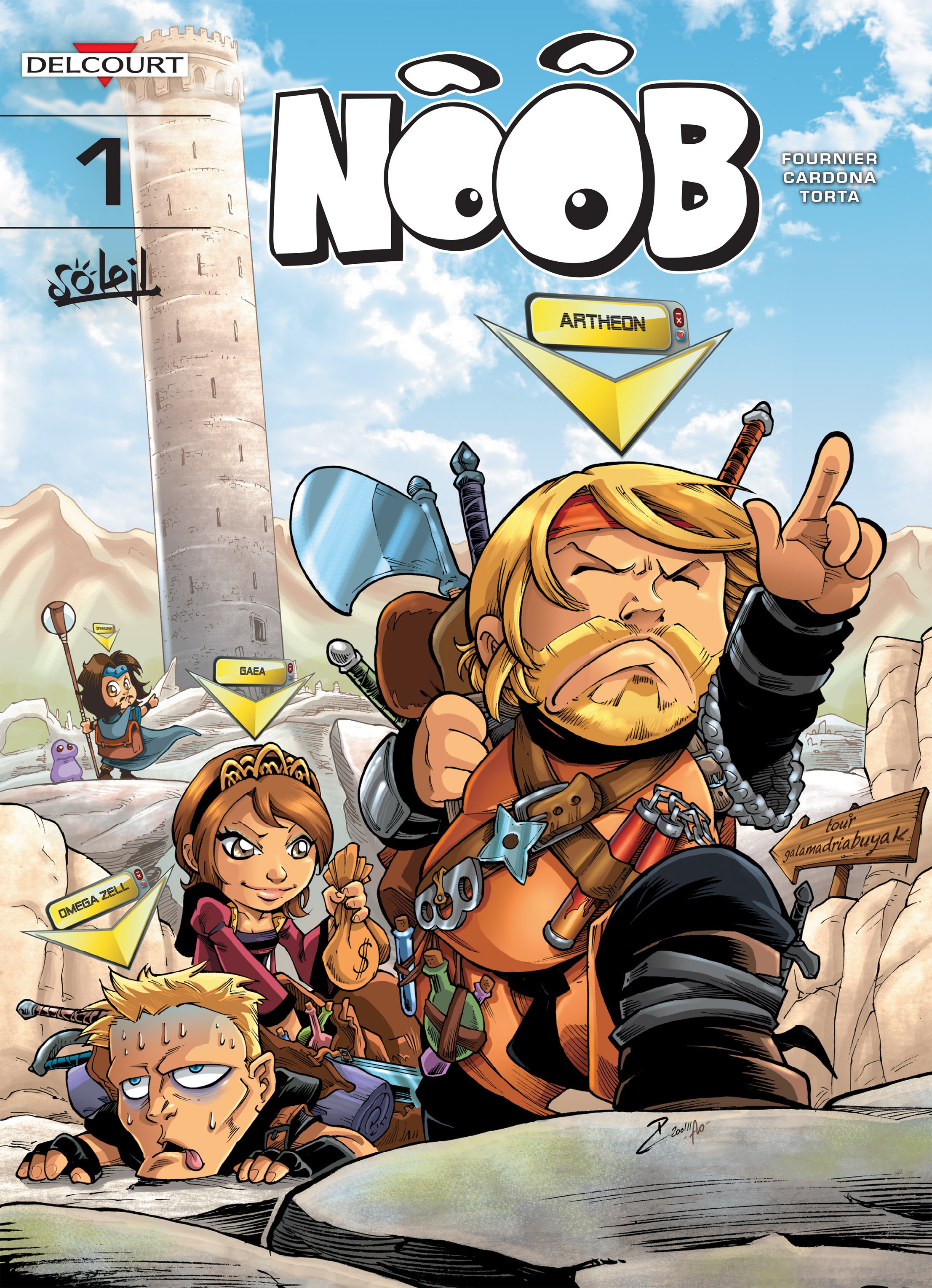 Read online Noob comic -  Issue #1 - 1