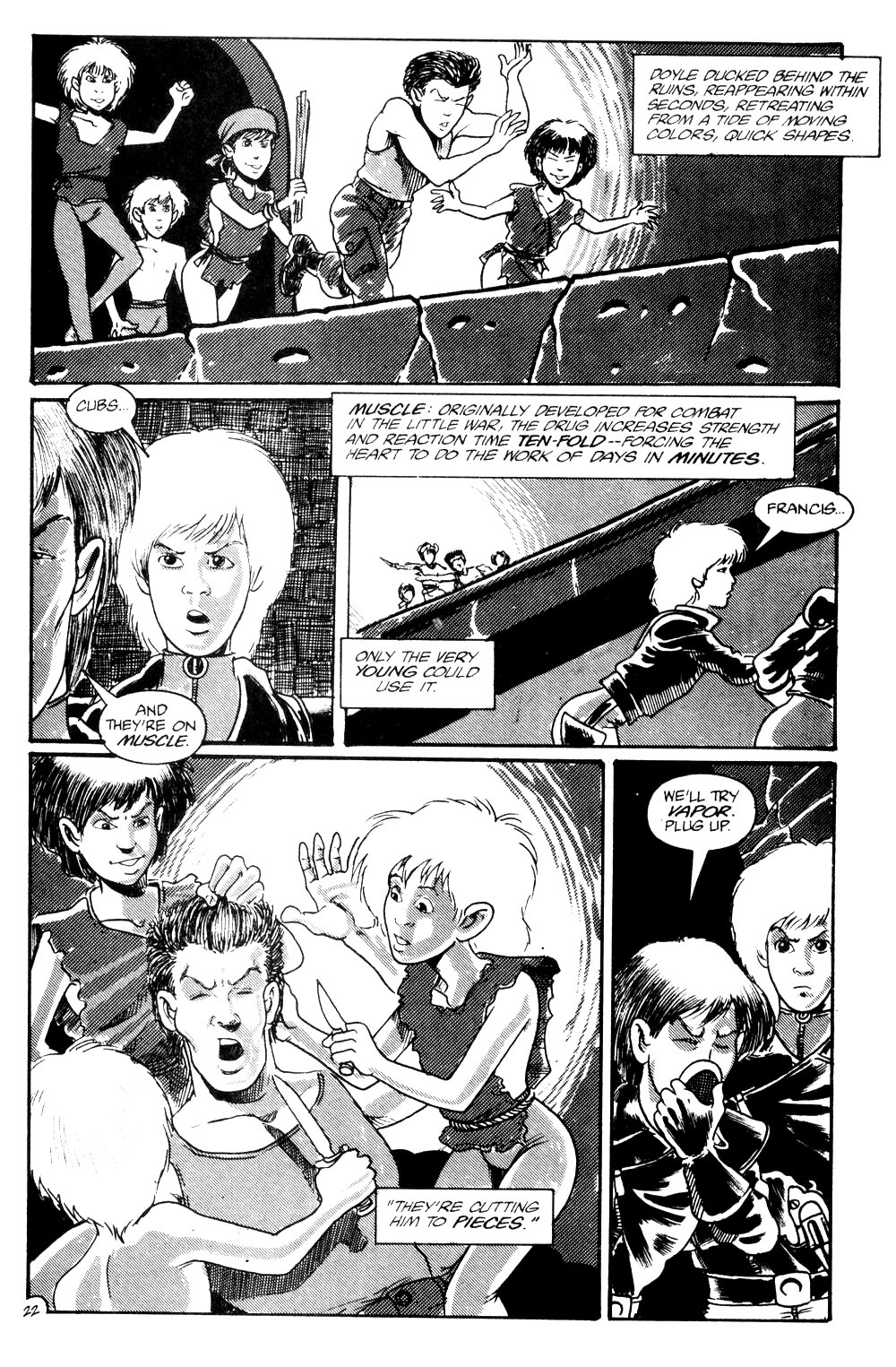 Read online Logan's Run (1990) comic -  Issue #1 - 24