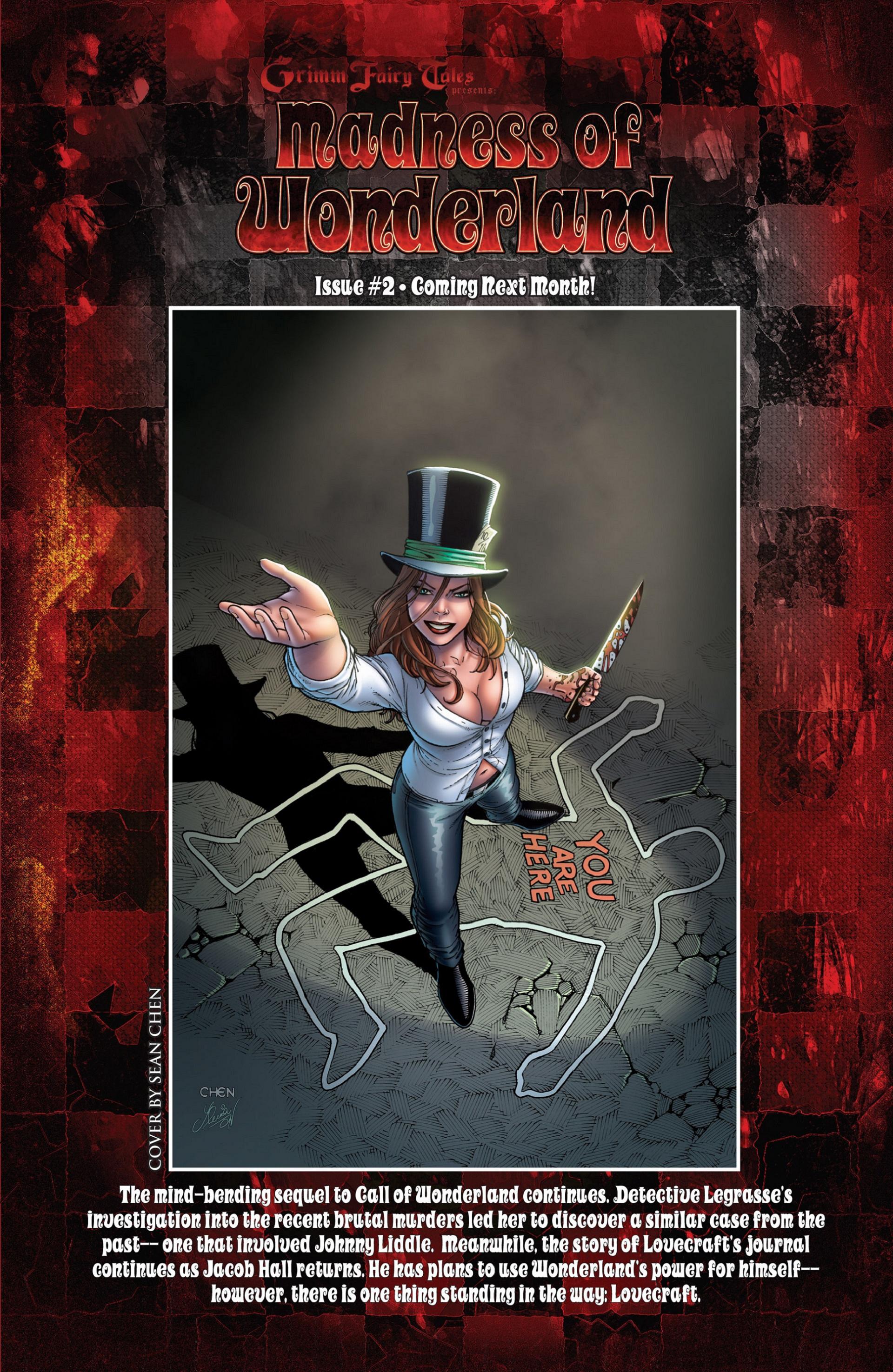 Read online Grimm Fairy Tales presents Madness of Wonderland comic -  Issue #1 - 25