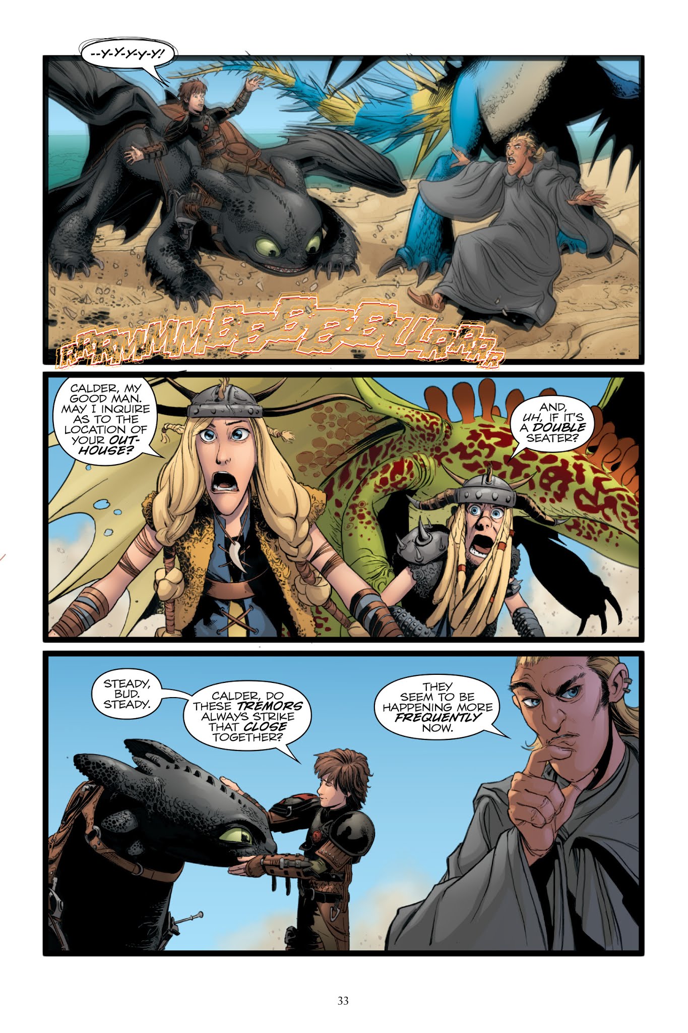 Read online How To Train Your Dragon: The Serpent's Heir comic -  Issue # TPB - 34