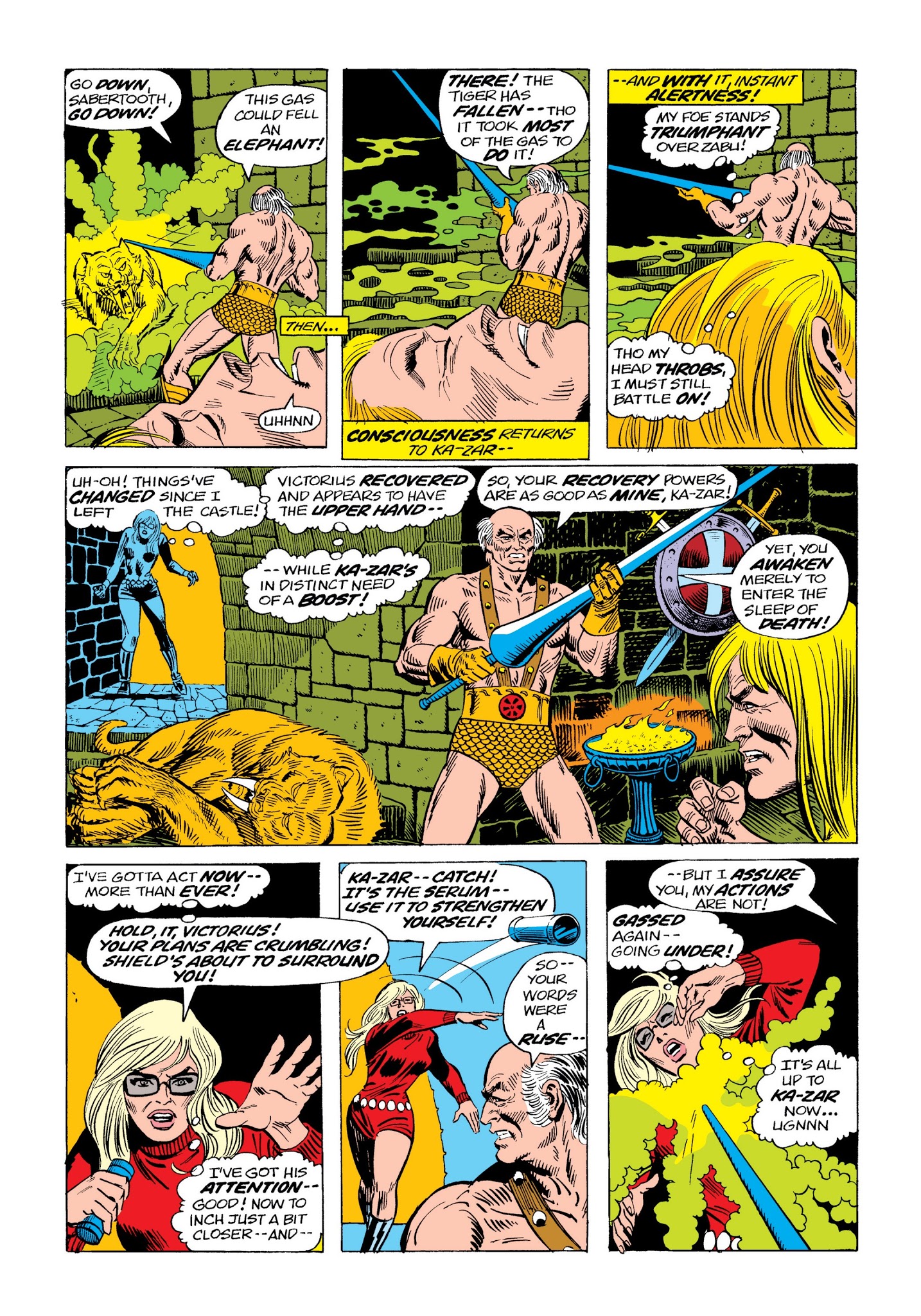 Read online Marvel Masterworks: Ka-Zar comic -  Issue # TPB 2 (Part 1) - 86
