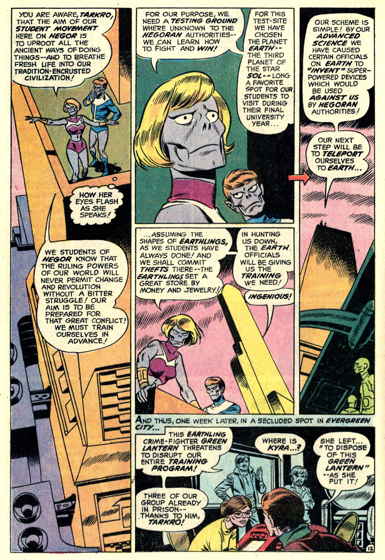 Read online Green Lantern (1960) comic -  Issue #69 - 16