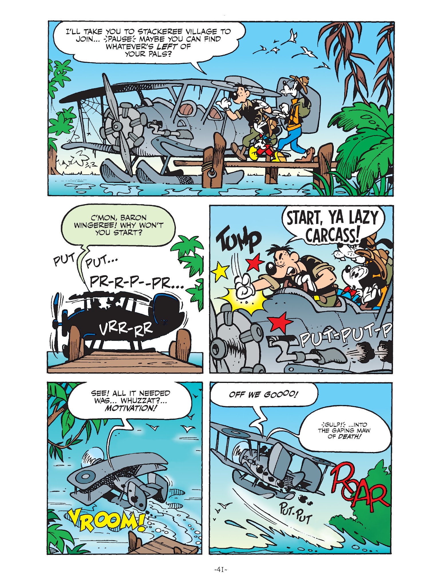 Read online Mickey and Donald: The Search For the Zodiac Stone comic -  Issue # TPB - 40