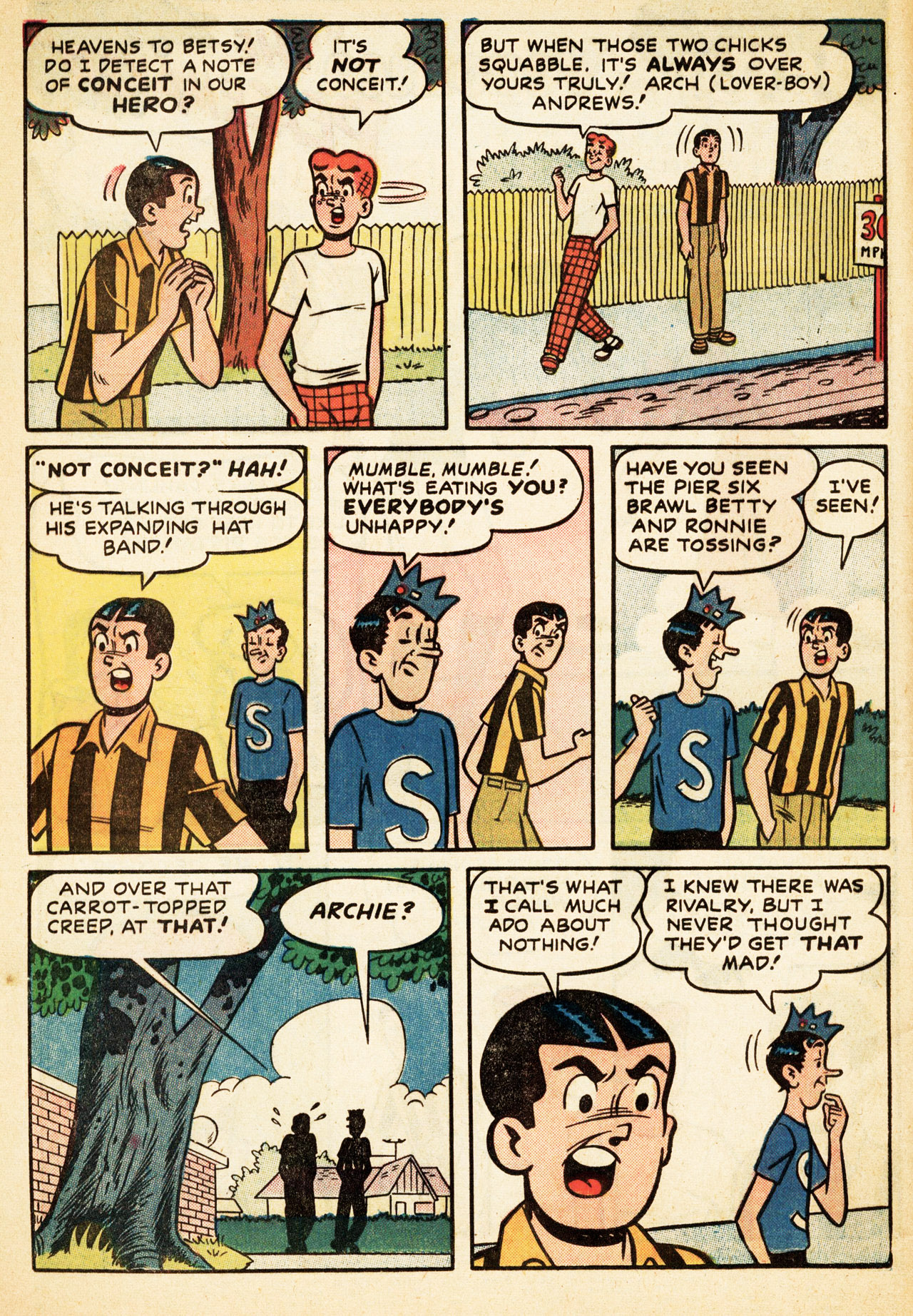 Read online Archie's Girls Betty and Veronica comic -  Issue #47 - 4