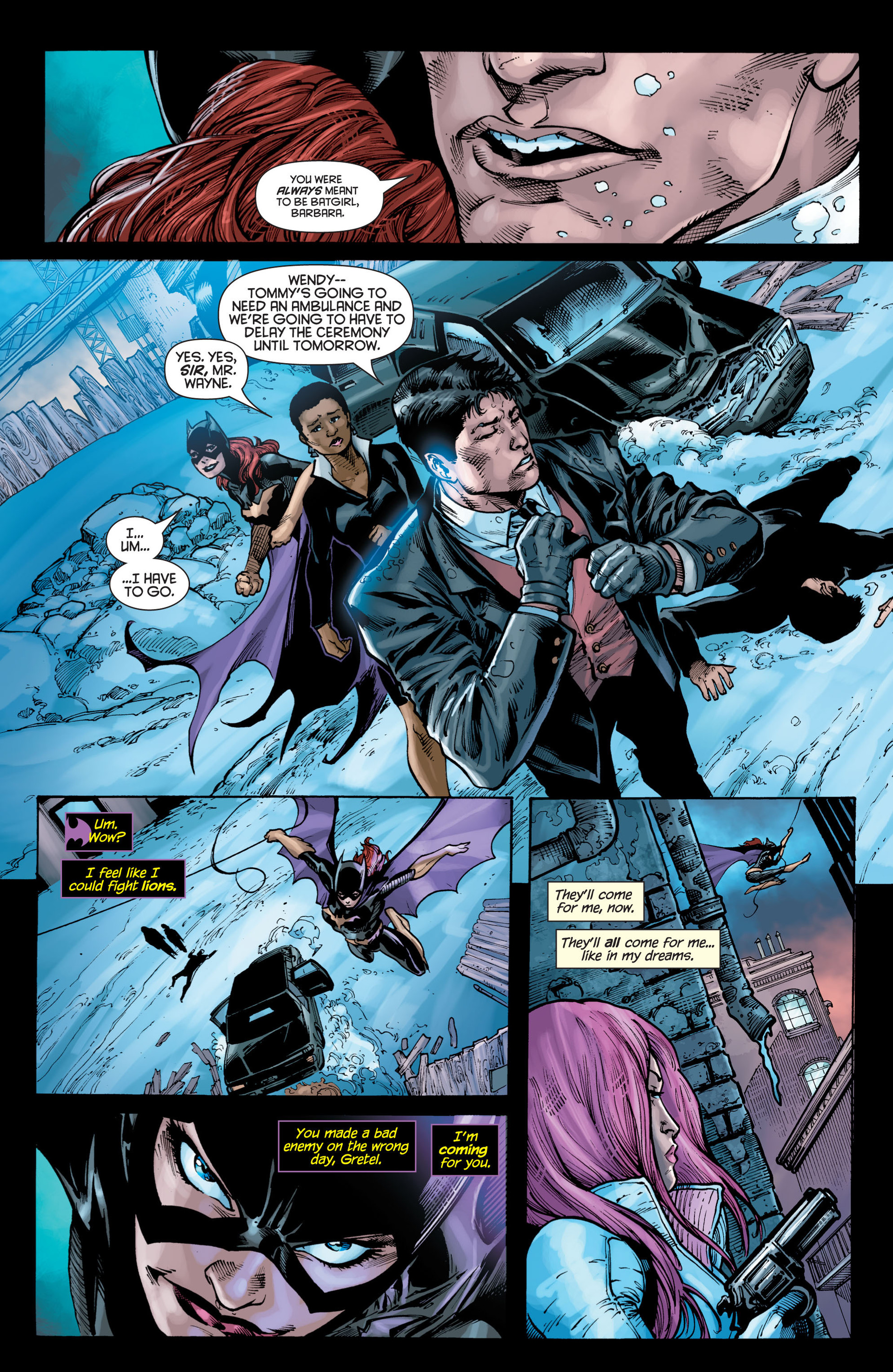 Read online Batgirl (2011) comic -  Issue # _TPB The Darkest Reflection - 122