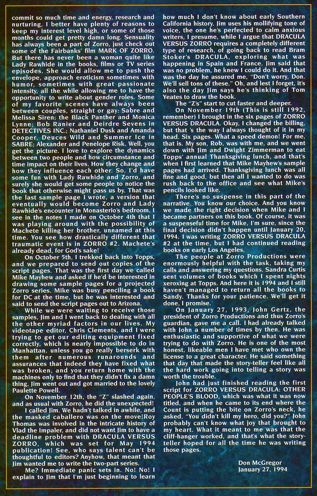 Read online Zorro (1993) comic -  Issue #3 - 32