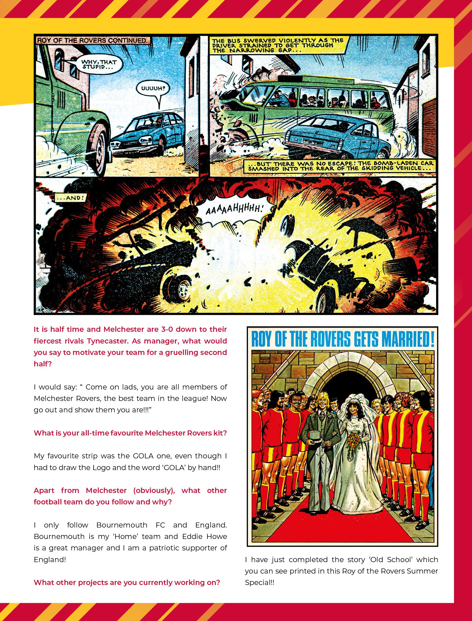 Read online Roy of the Rovers Summer Special 2020 comic -  Issue # Full - 51