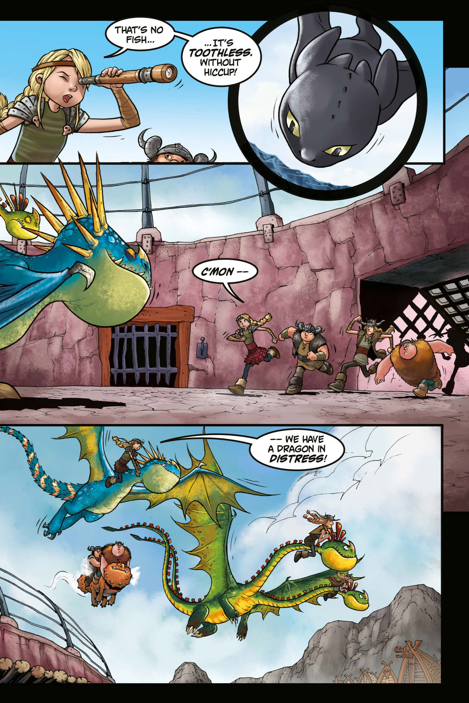 Read online DreamWorks Dragons: Riders of Berk comic -  Issue #1 - 35