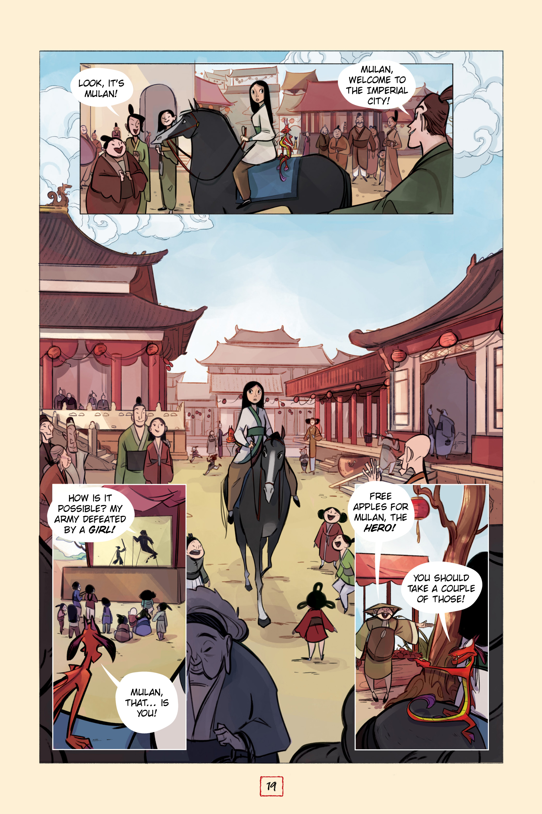 Read online Disney Mulan's Adventure Journal: The Palace of Secrets comic -  Issue # TPB - 21