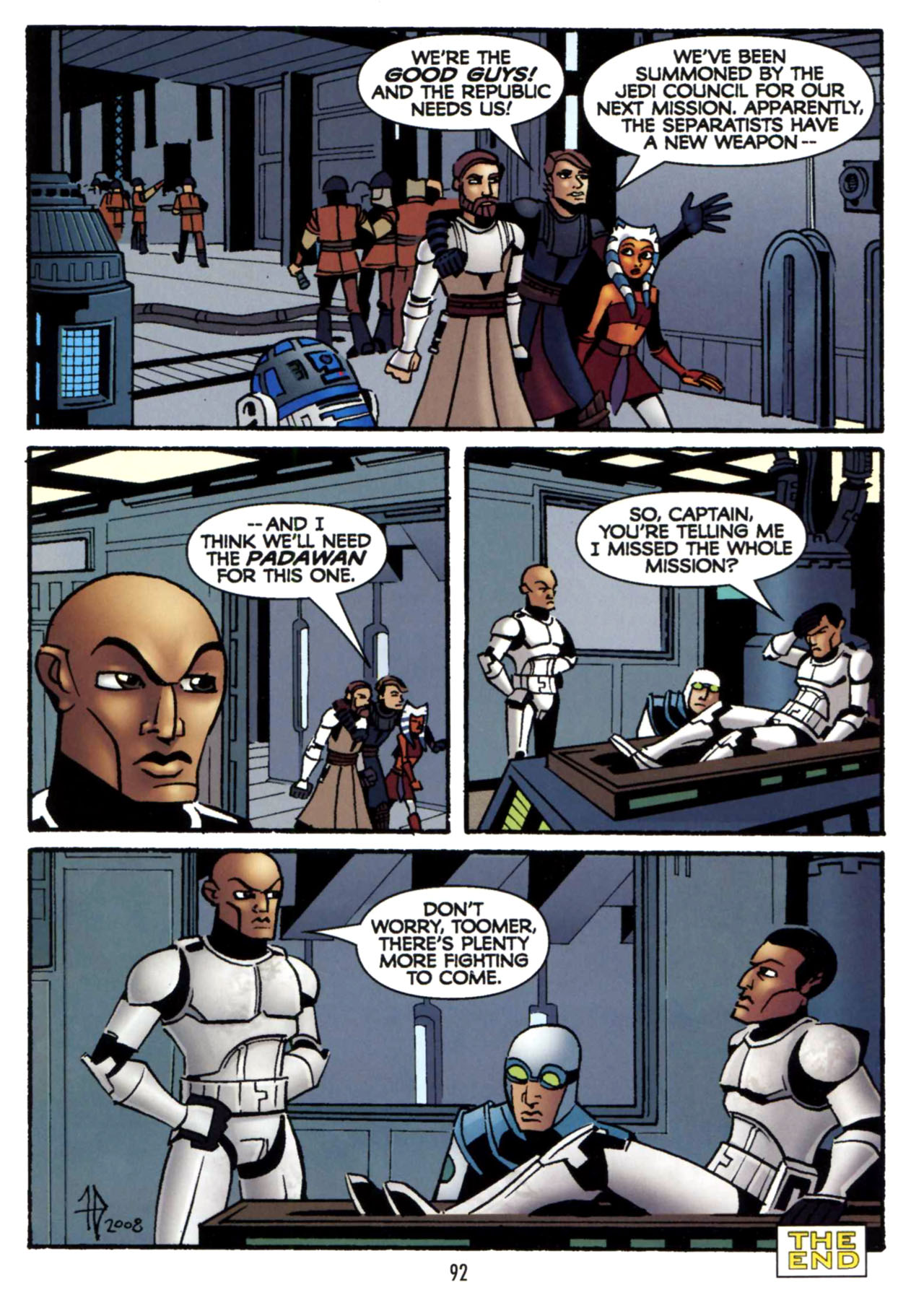 Read online Star Wars: The Clone Wars - Shipyards of Doom comic -  Issue # Full - 90