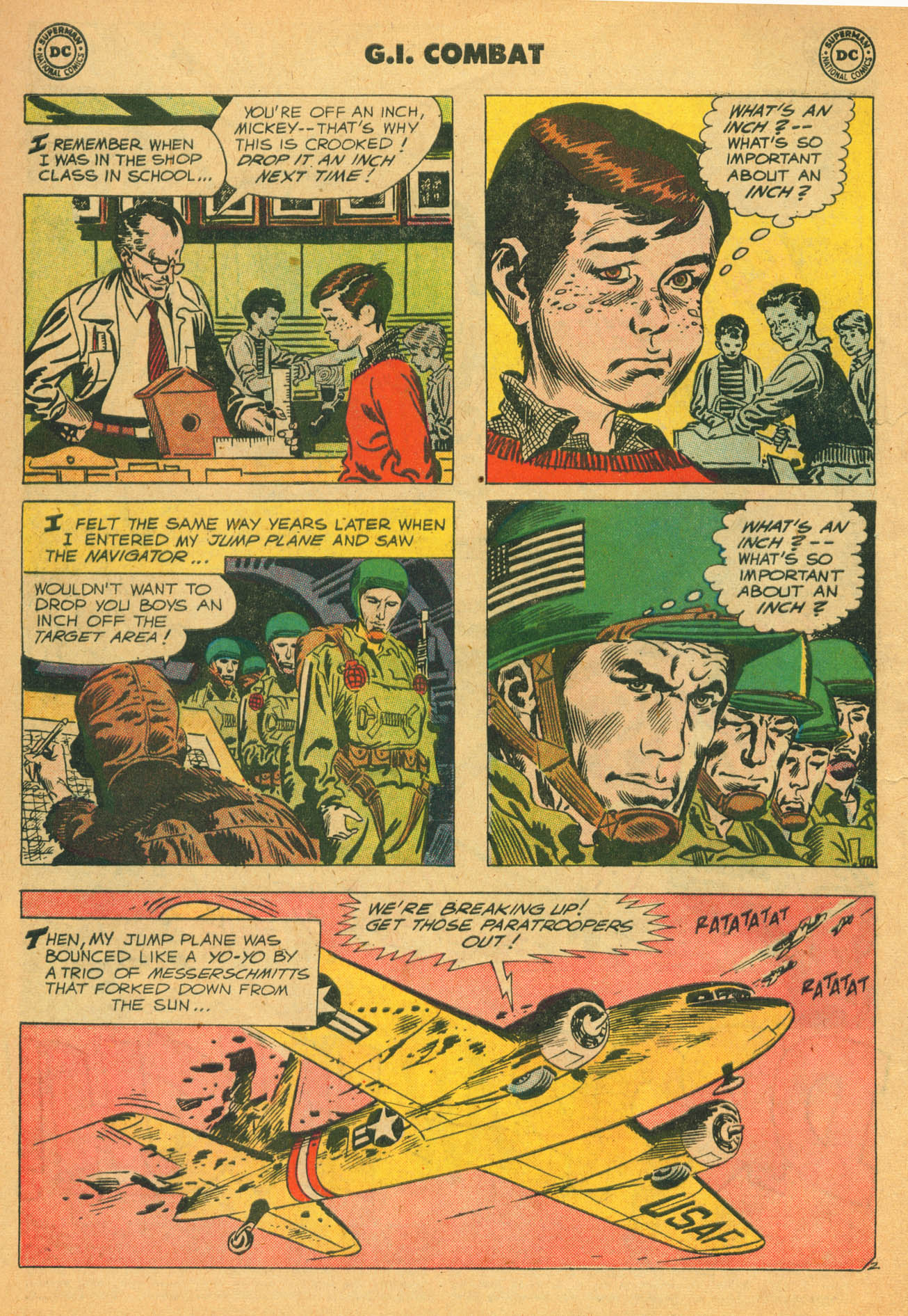 Read online G.I. Combat (1952) comic -  Issue #62 - 4