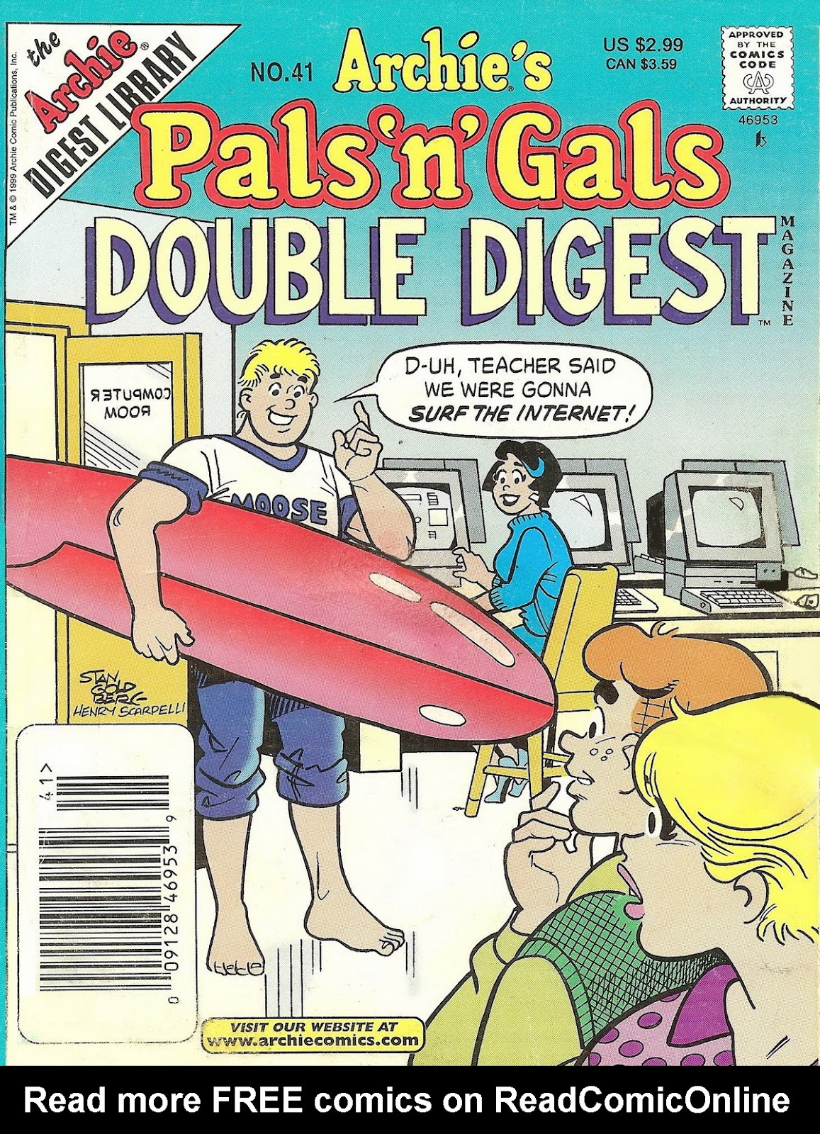 Archie's Pals 'n' Gals Double Digest Magazine issue 41 - Page 1
