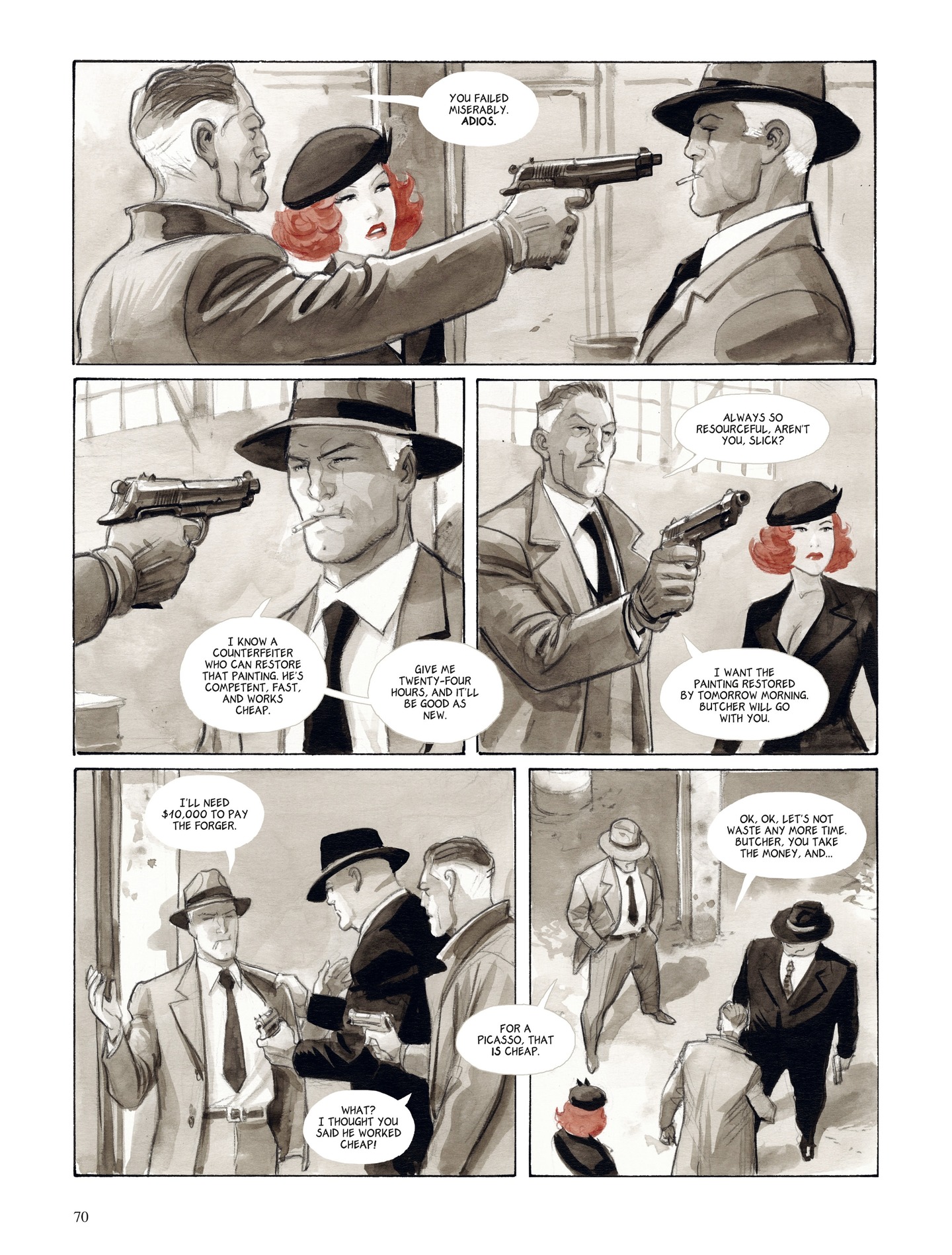 Read online Noir Burlesque comic -  Issue #2 - 66