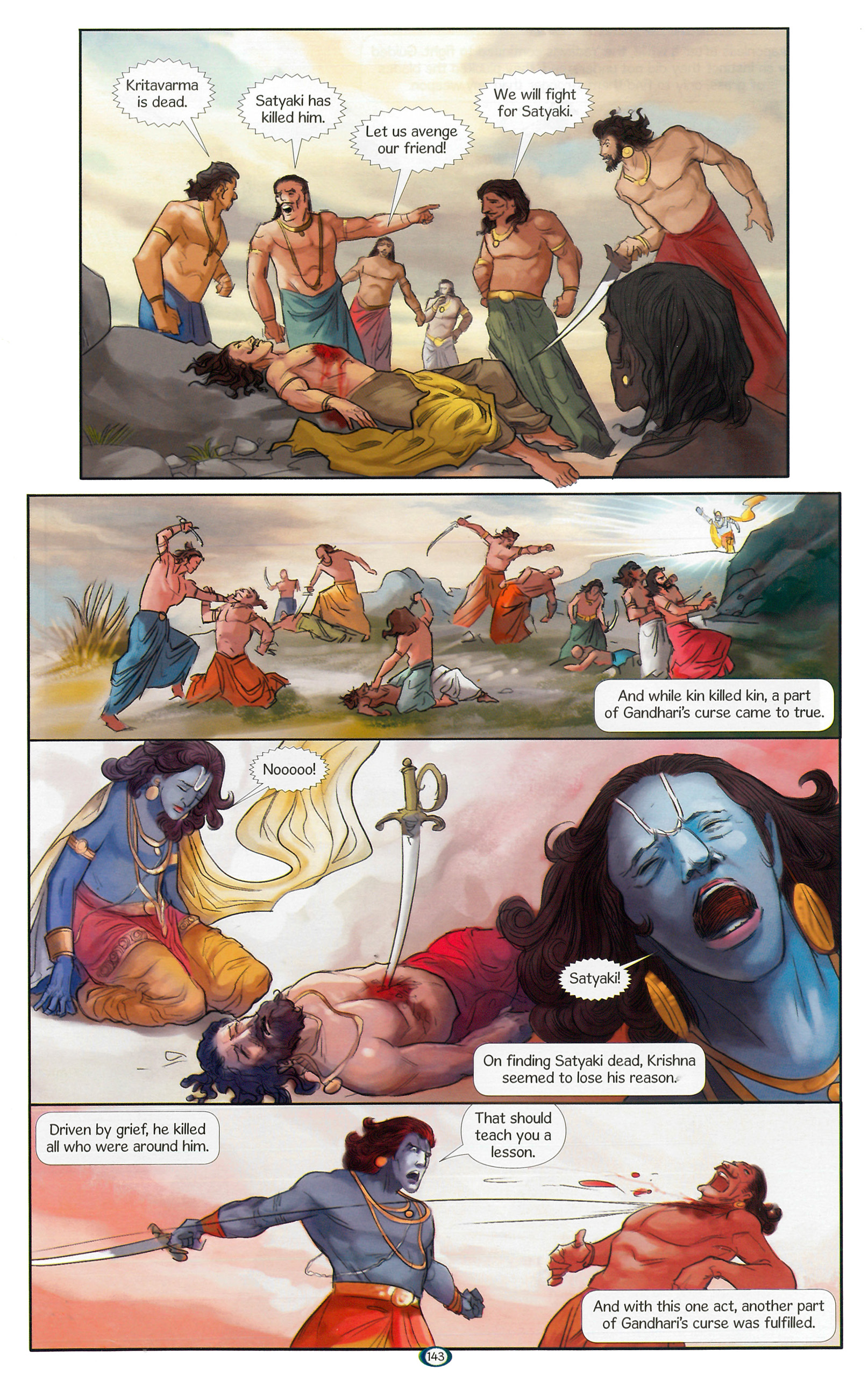 Read online Krishna: Defender of Dharma comic -  Issue # TPB (Part 2) - 46