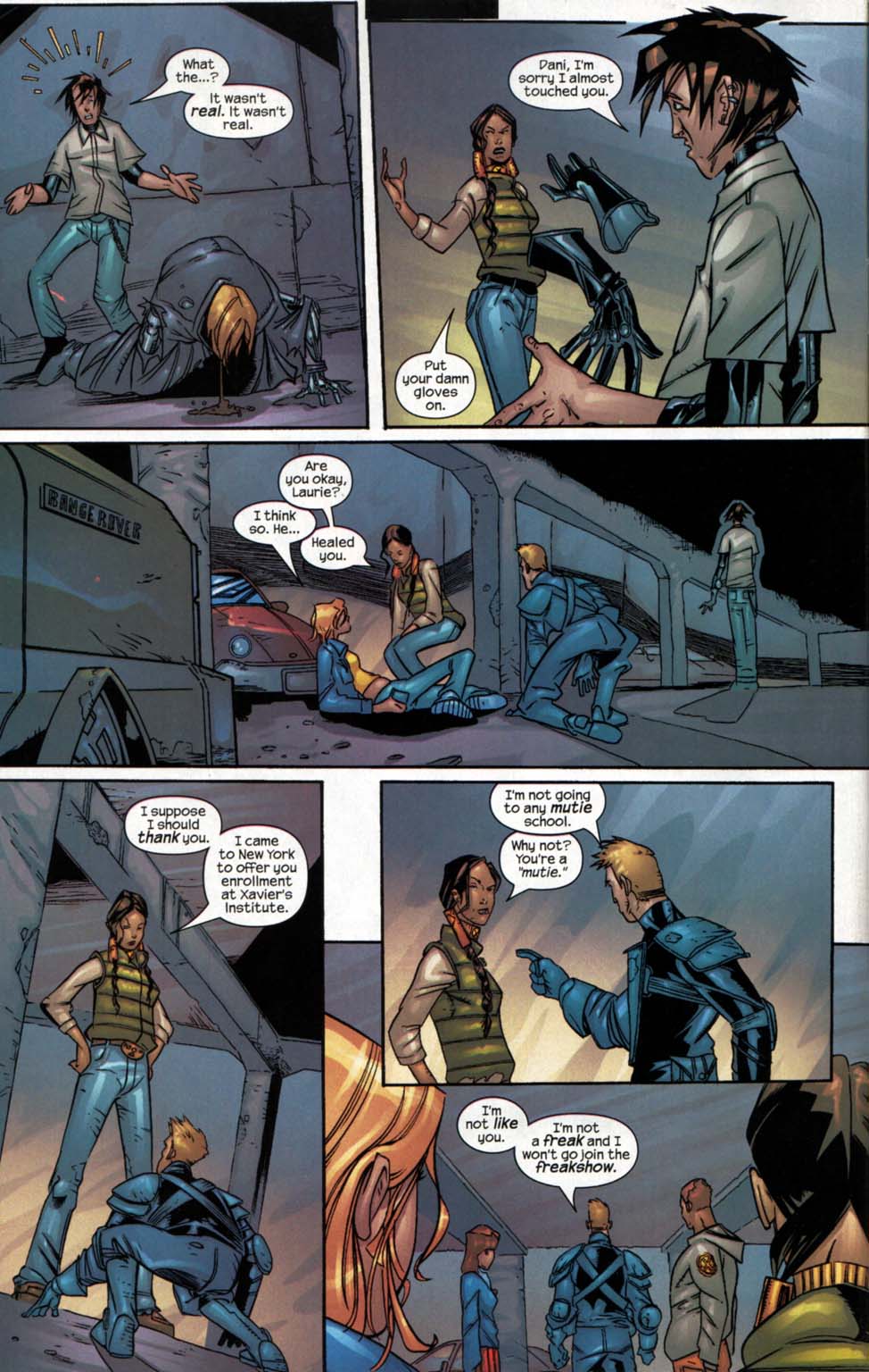 Read online New Mutants (2003) comic -  Issue #6 - 9