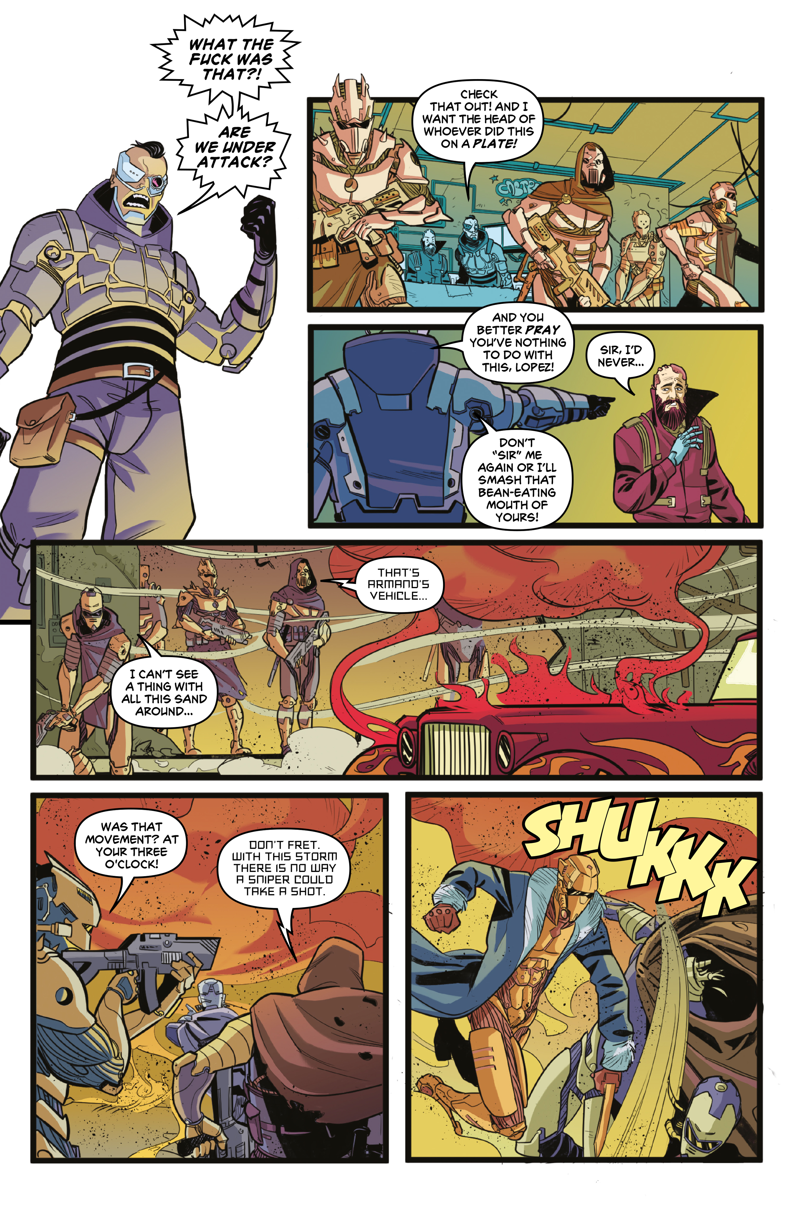 Read online The Blackening comic -  Issue #5 - 6