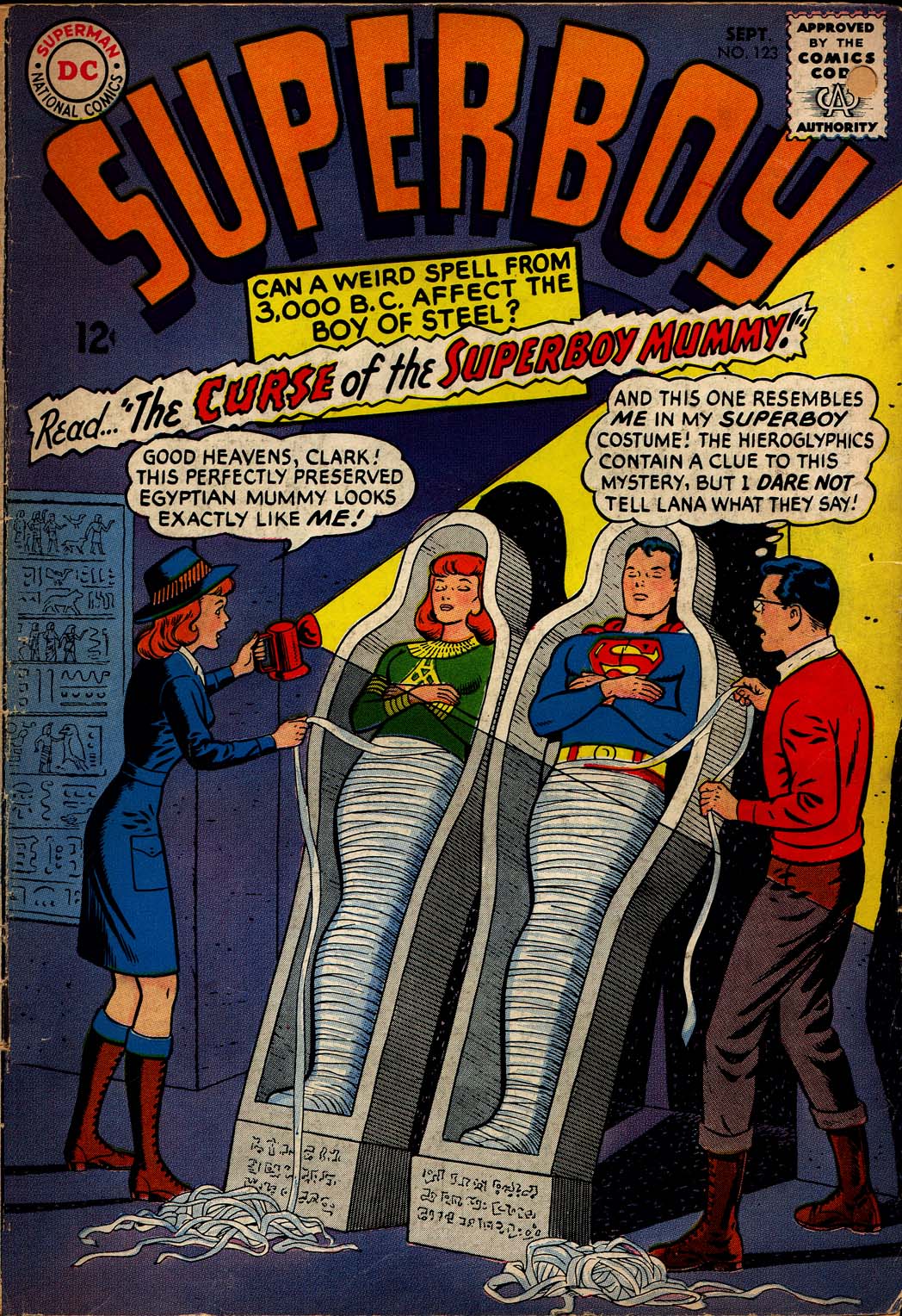 Read online Superboy (1949) comic -  Issue #123 - 1