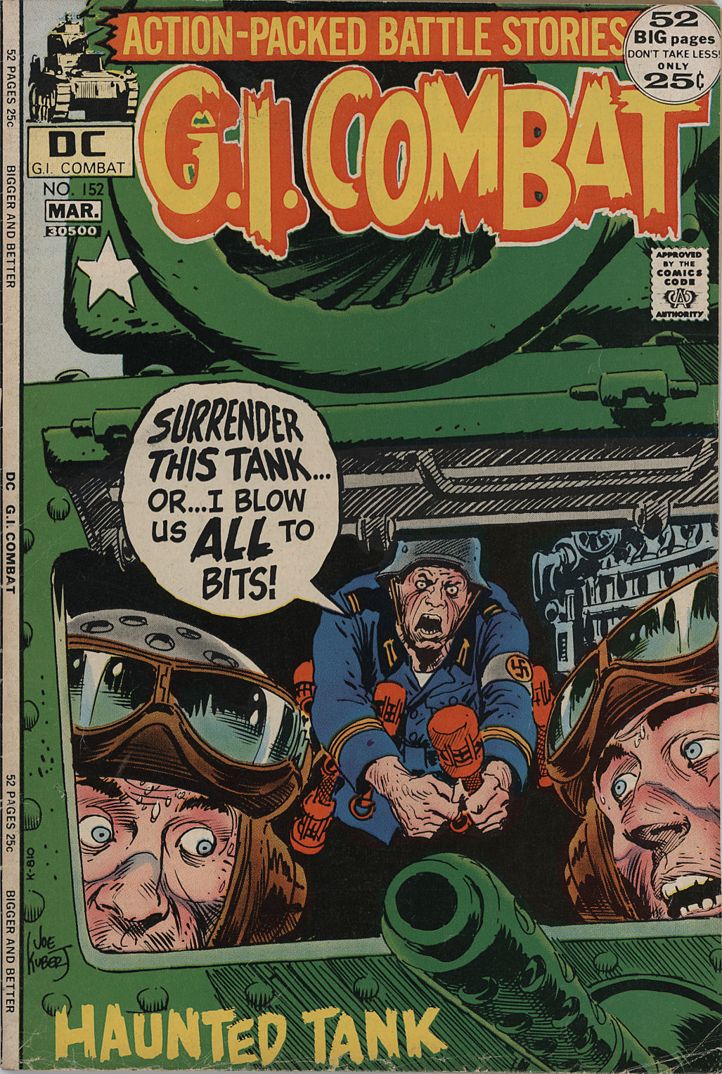 Read online G.I. Combat (1952) comic -  Issue #152 - 1
